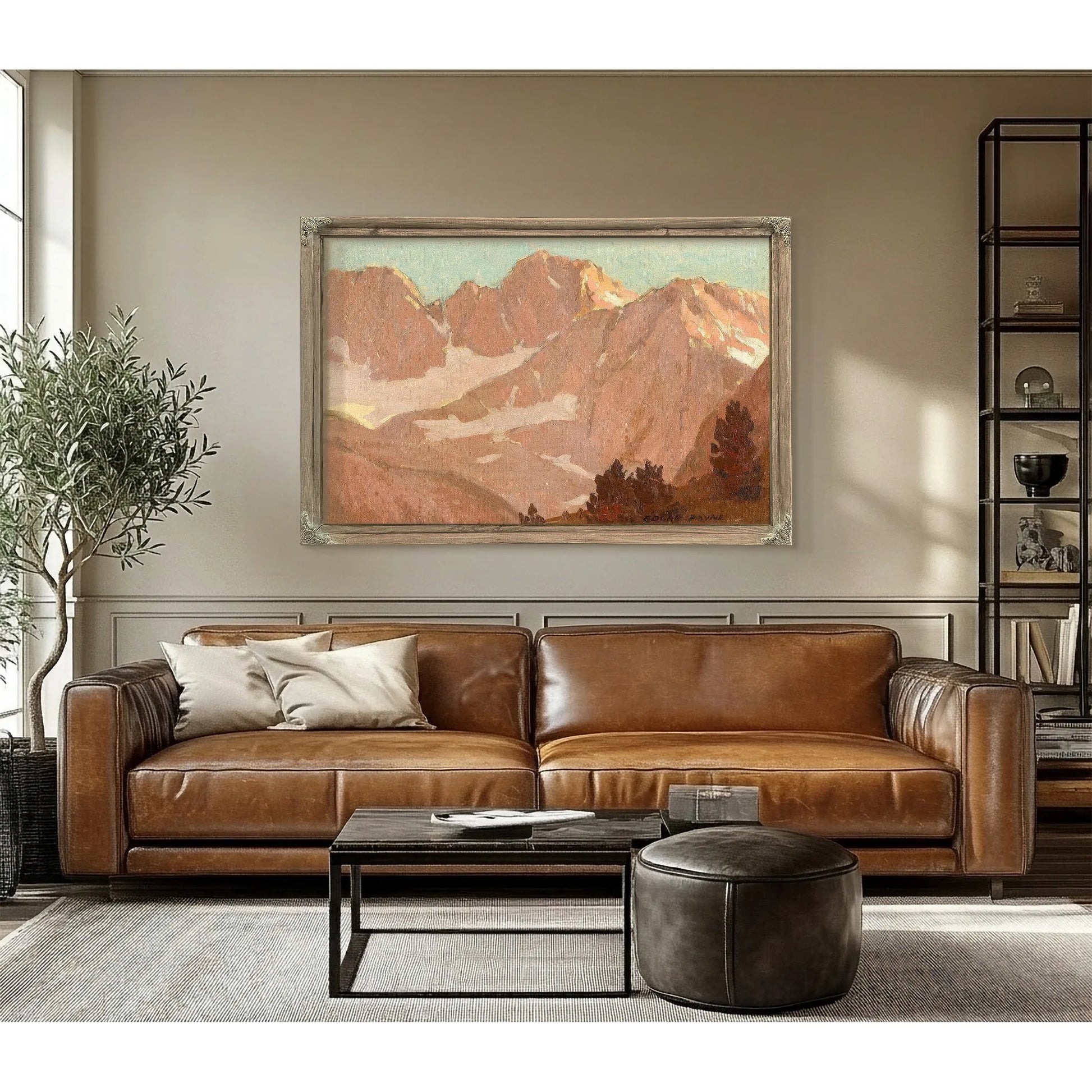 Sierras At Dawn By Edgar Payne Fine Art Print