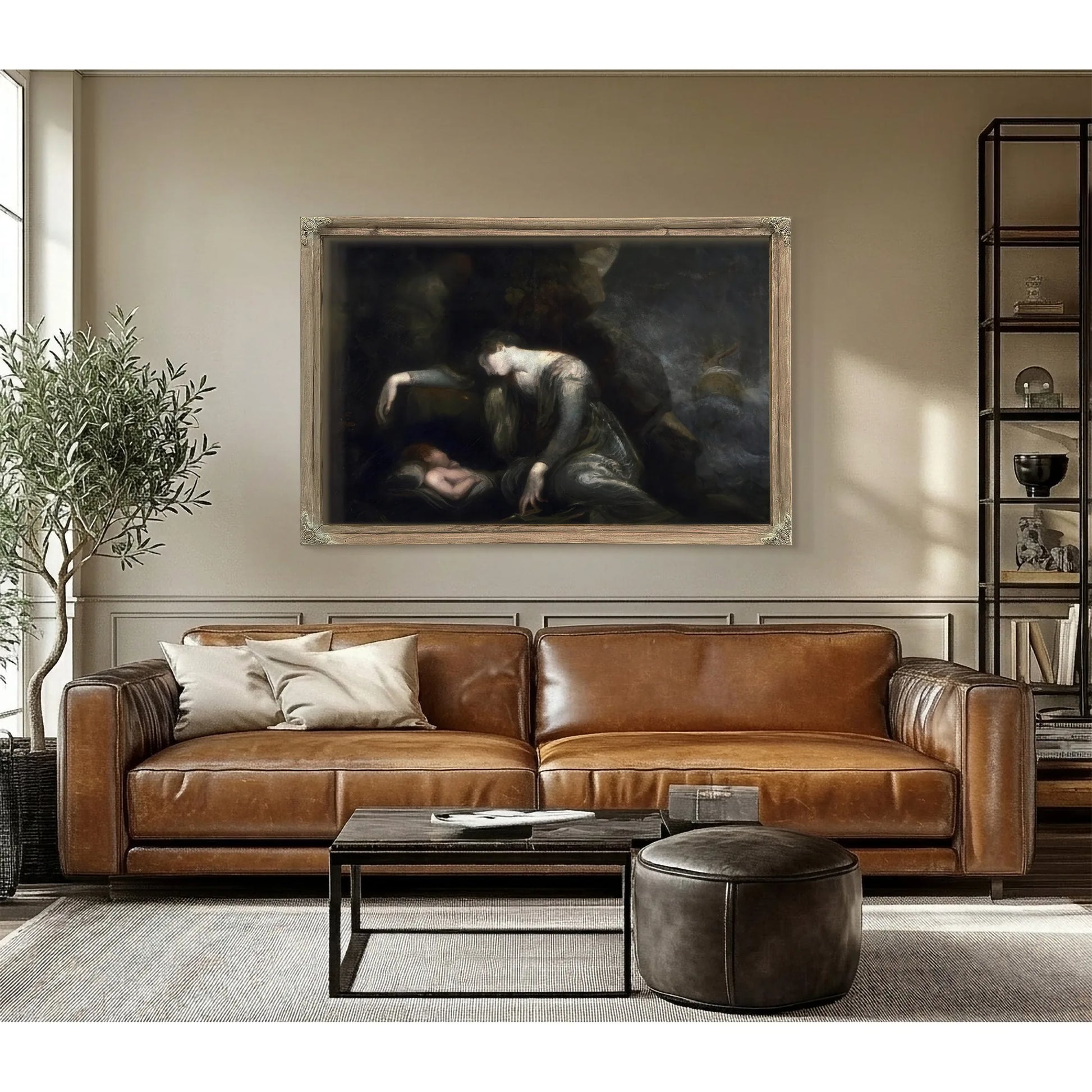 Danae And Perseus On Seriphos By Henry Fuseli Fine Art Print