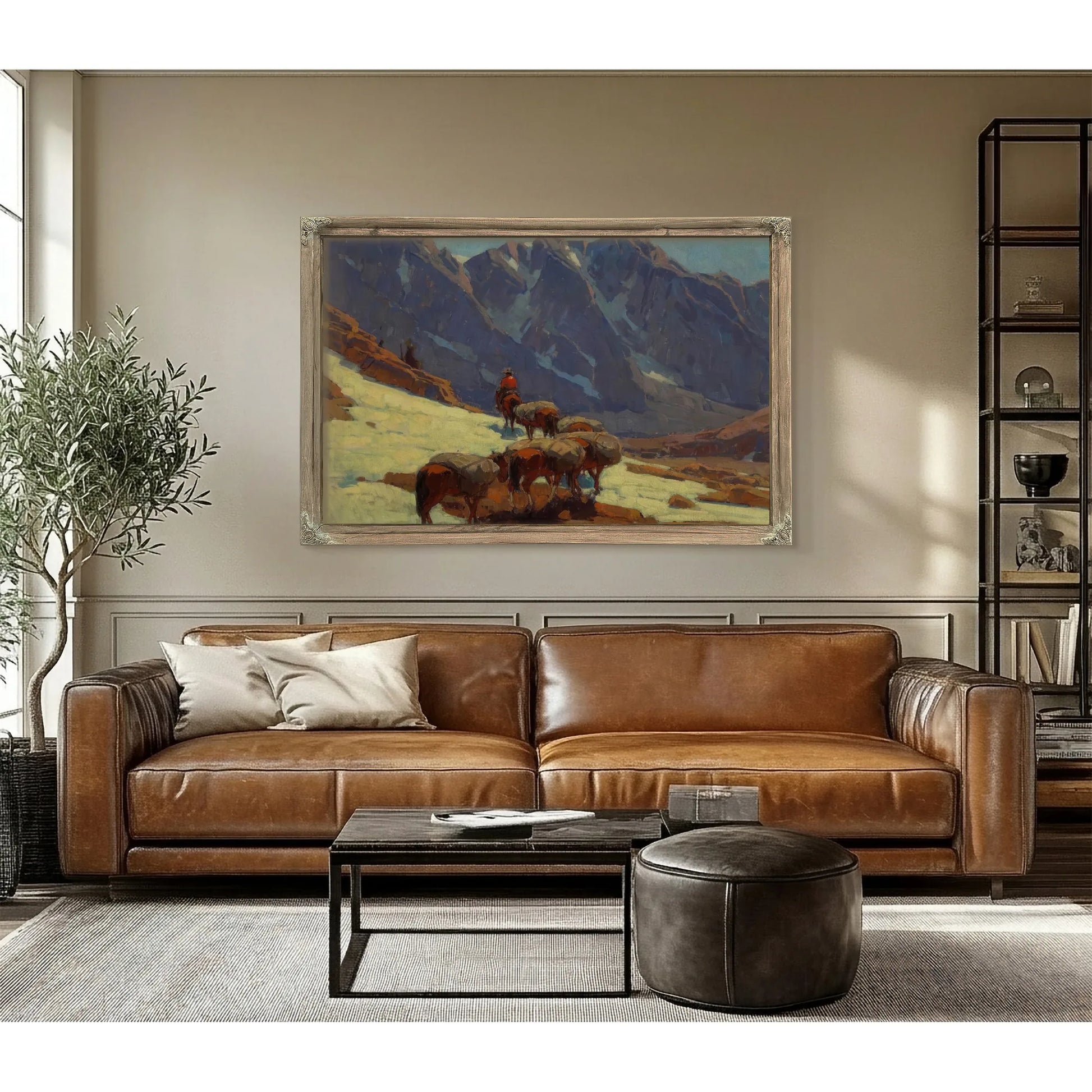 Sierra Pass By Edgar Payne Fine Art Print
