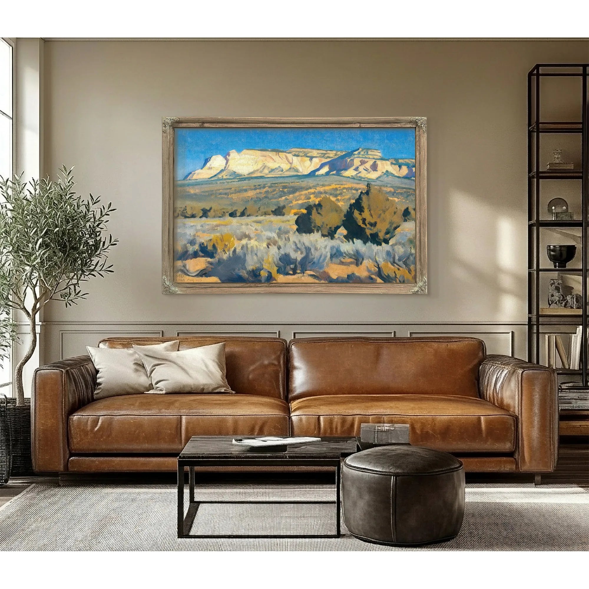 Dianas Throne By Maynard Dixon Fine Art Print