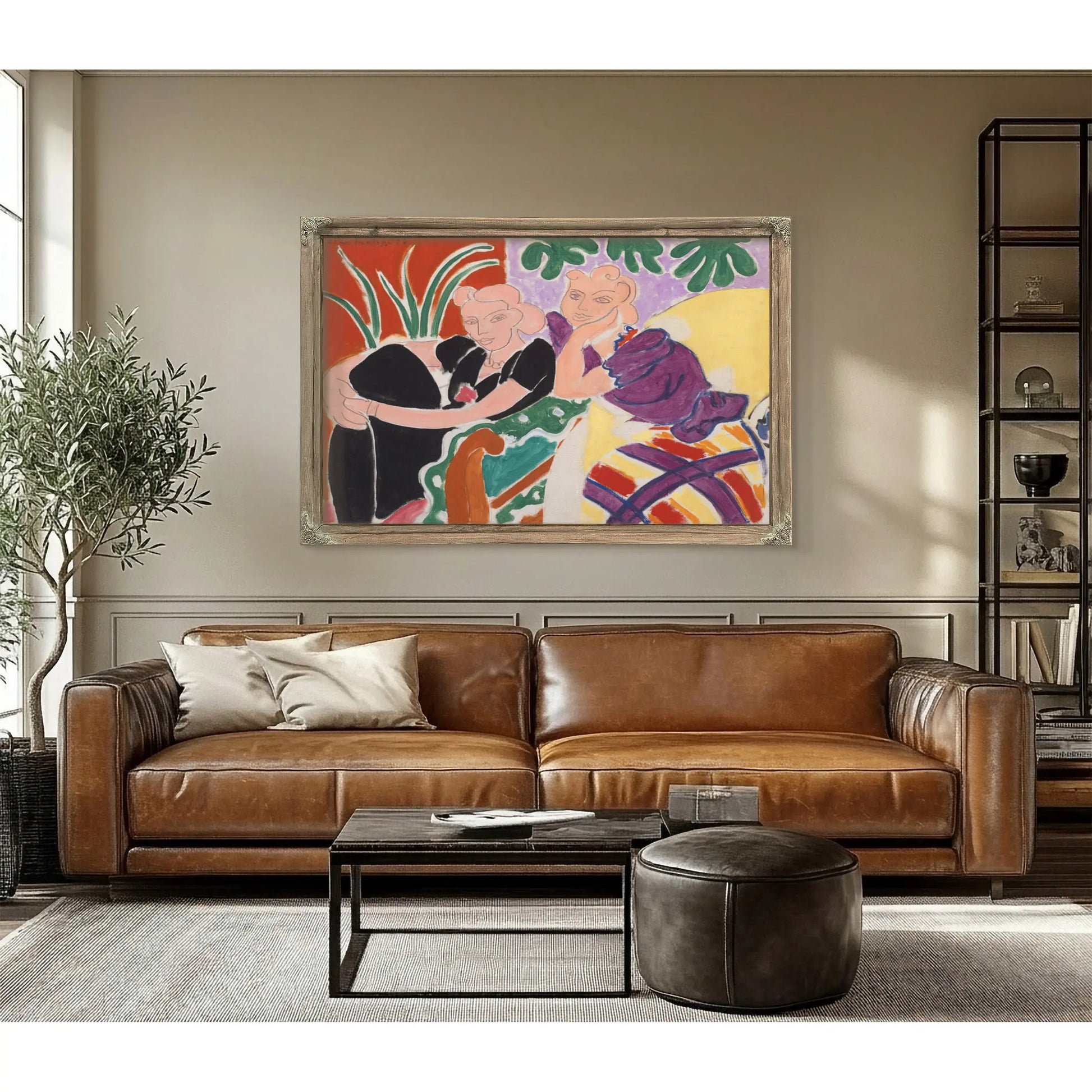 The Conversation by Henri Matisse