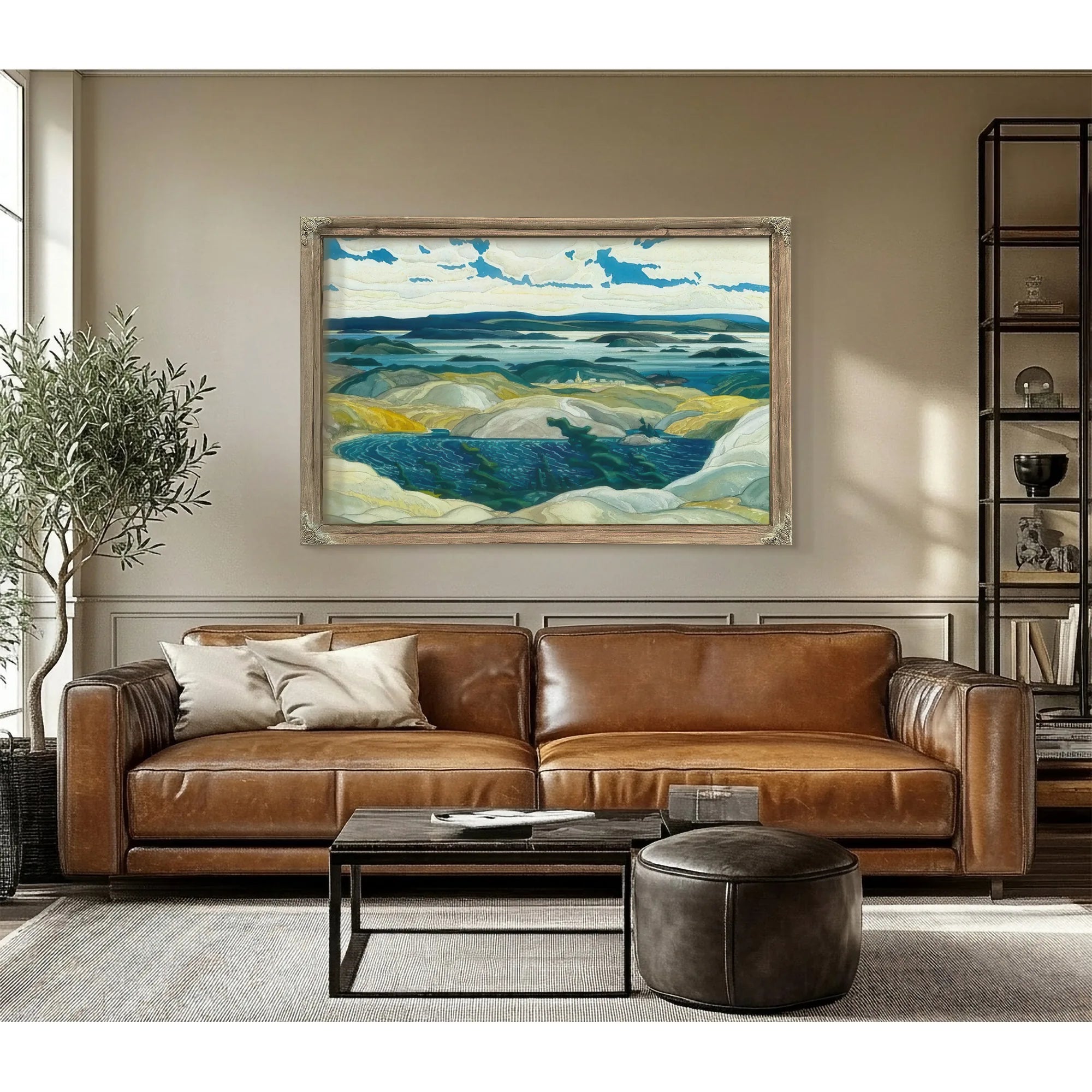 Bay Of Islands By Frank Carmichael Fine Art Print