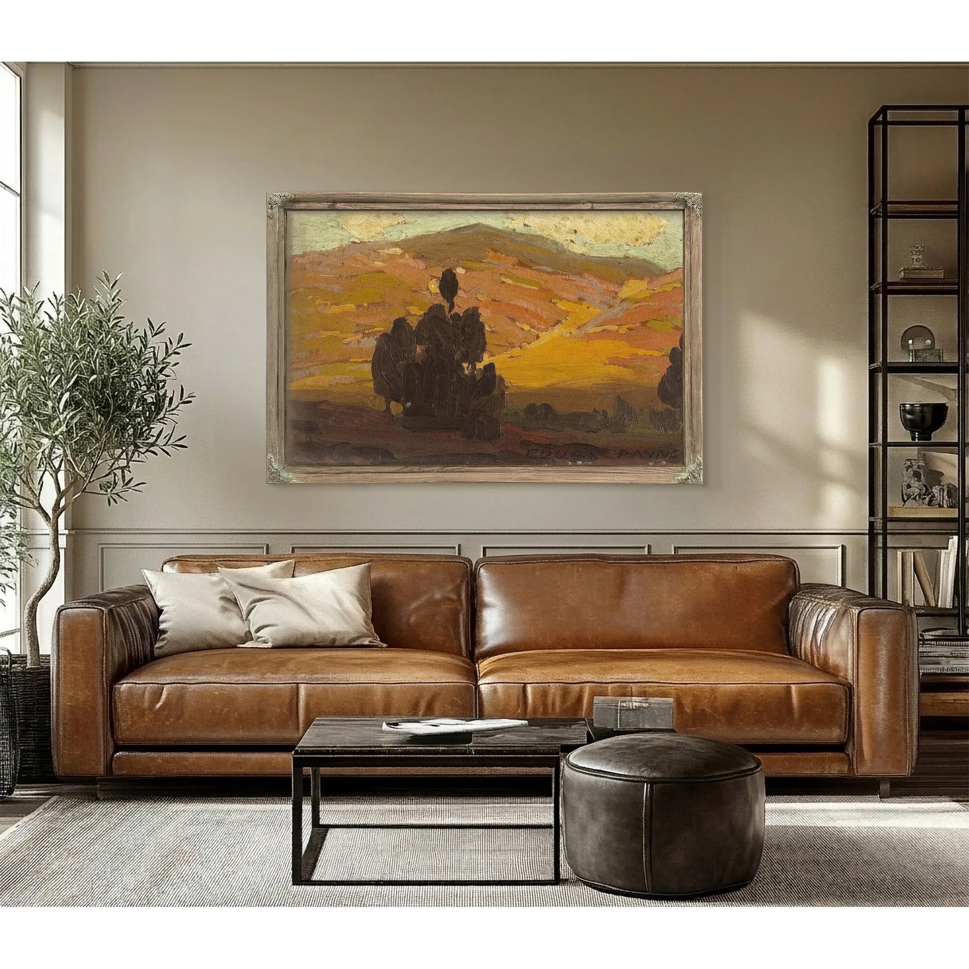 California Landscape By Edgar Payne Fine Art Print