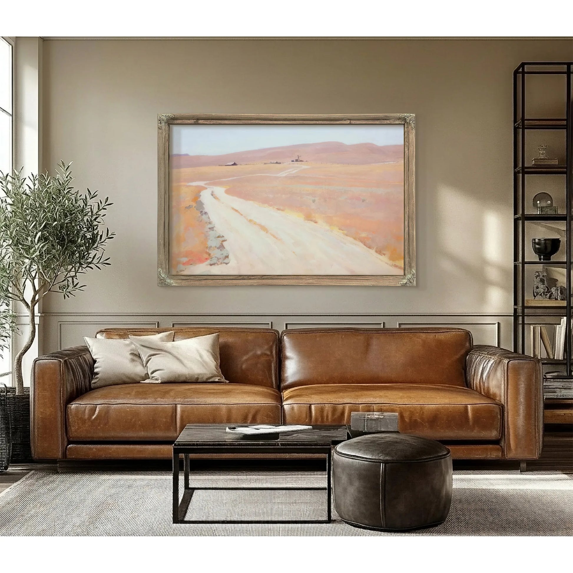 Abandoned Ranch By Maynard Dixon Fine Art Print