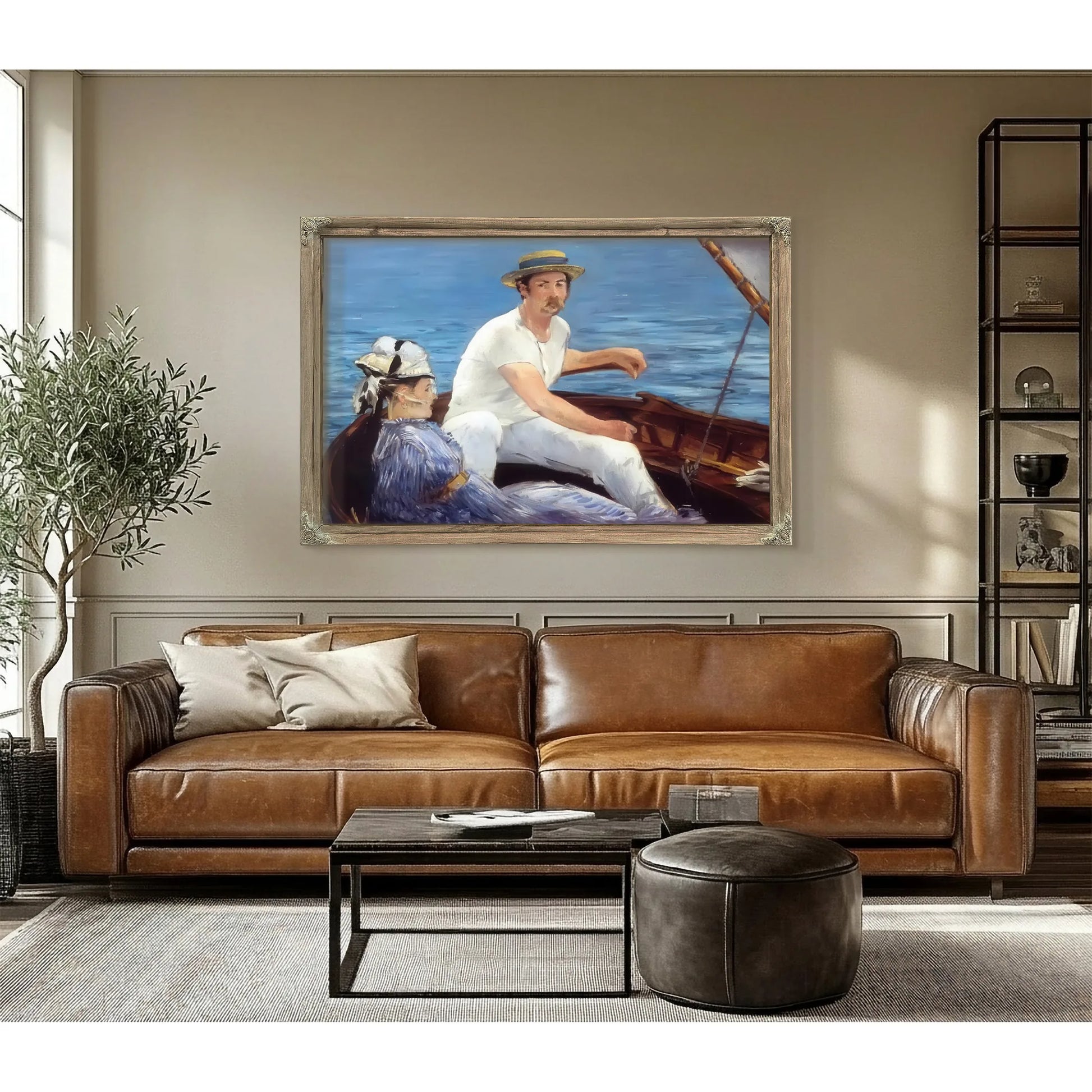 Boating By Edouard Manet Fine Art Print