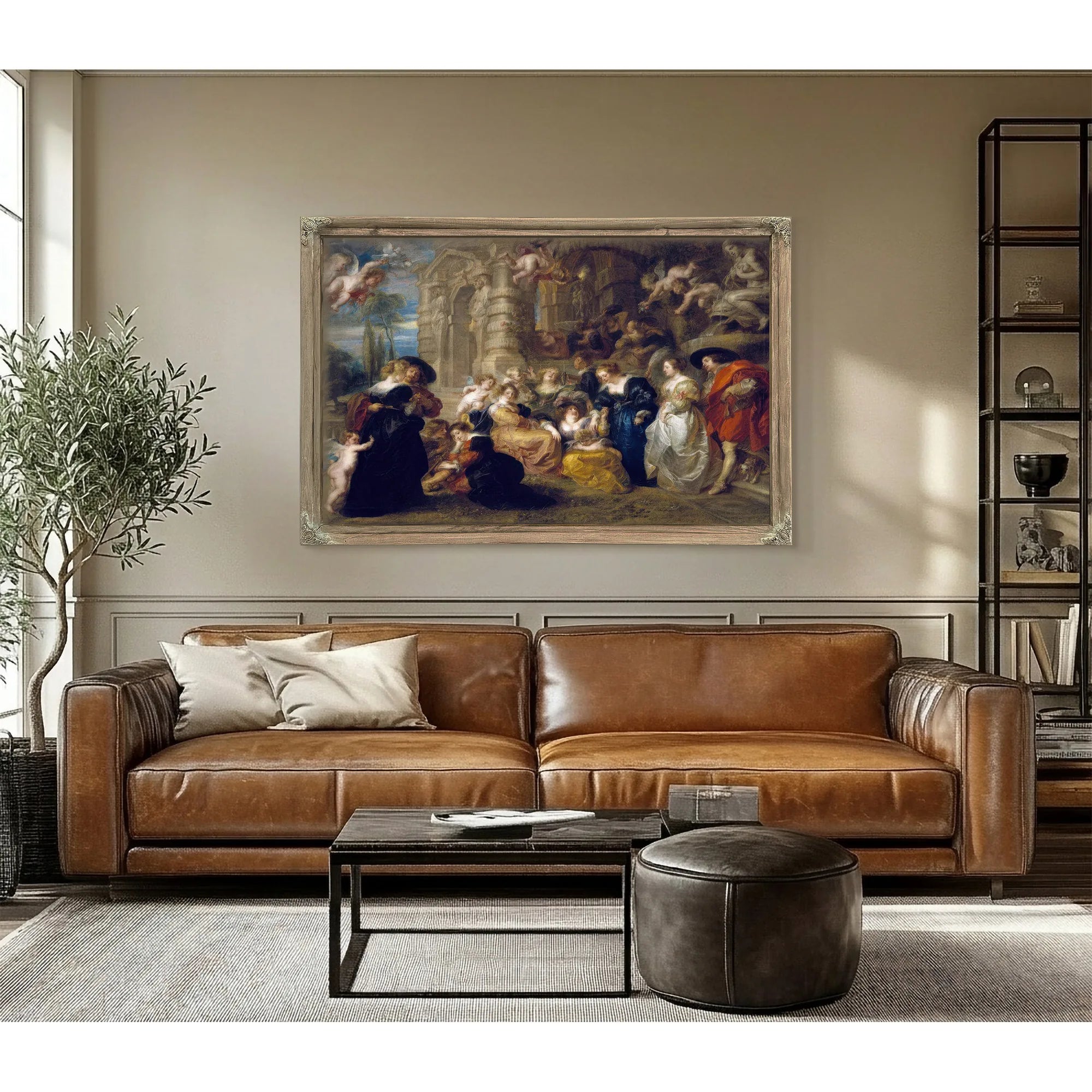 Peter Paul Rubens The Garden Of Love 1633 By Peter Paul Rubens Fine Art Print