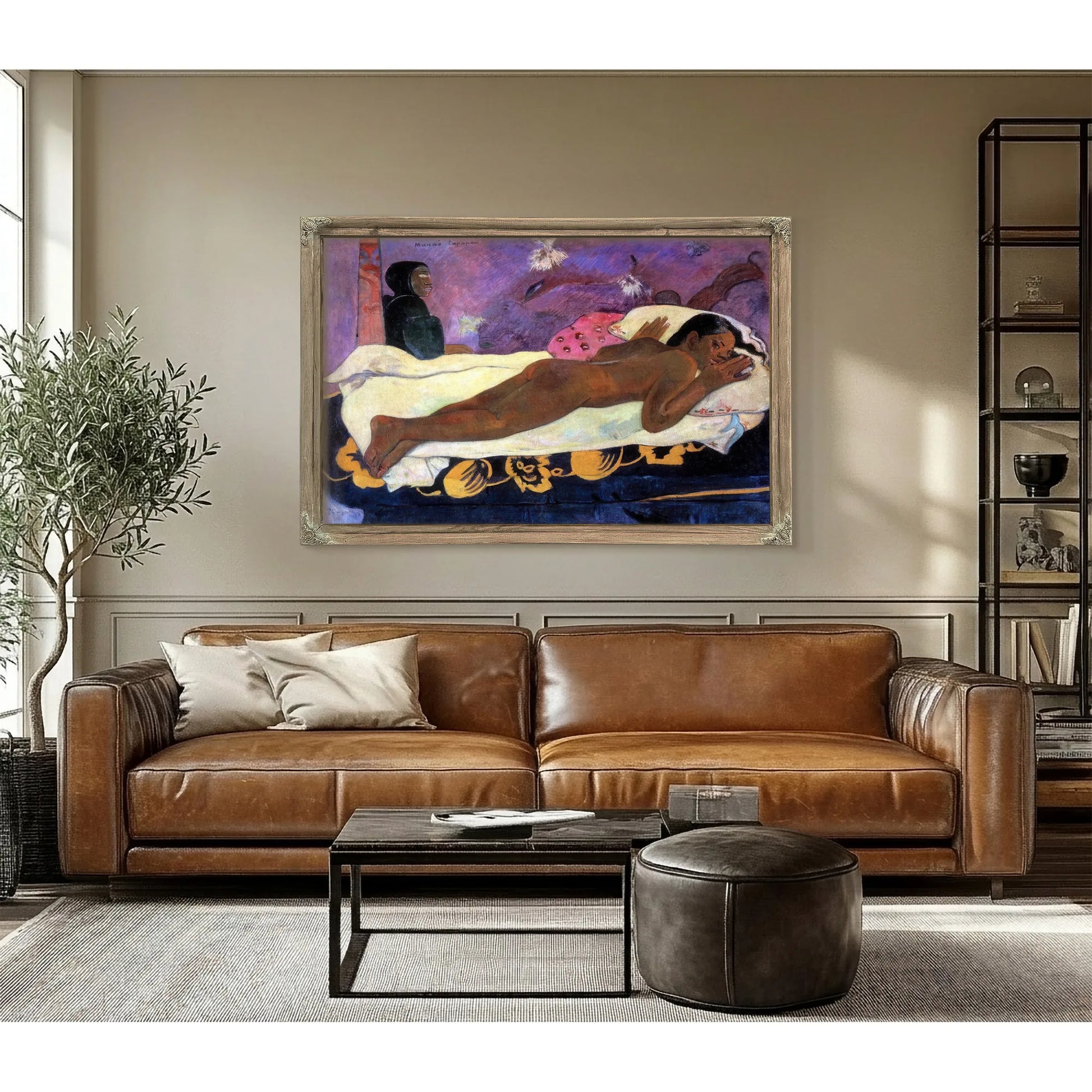 Spirit Of The Dead Watching (Manao Tupapau) By Paul Gauguin Fine Art Print