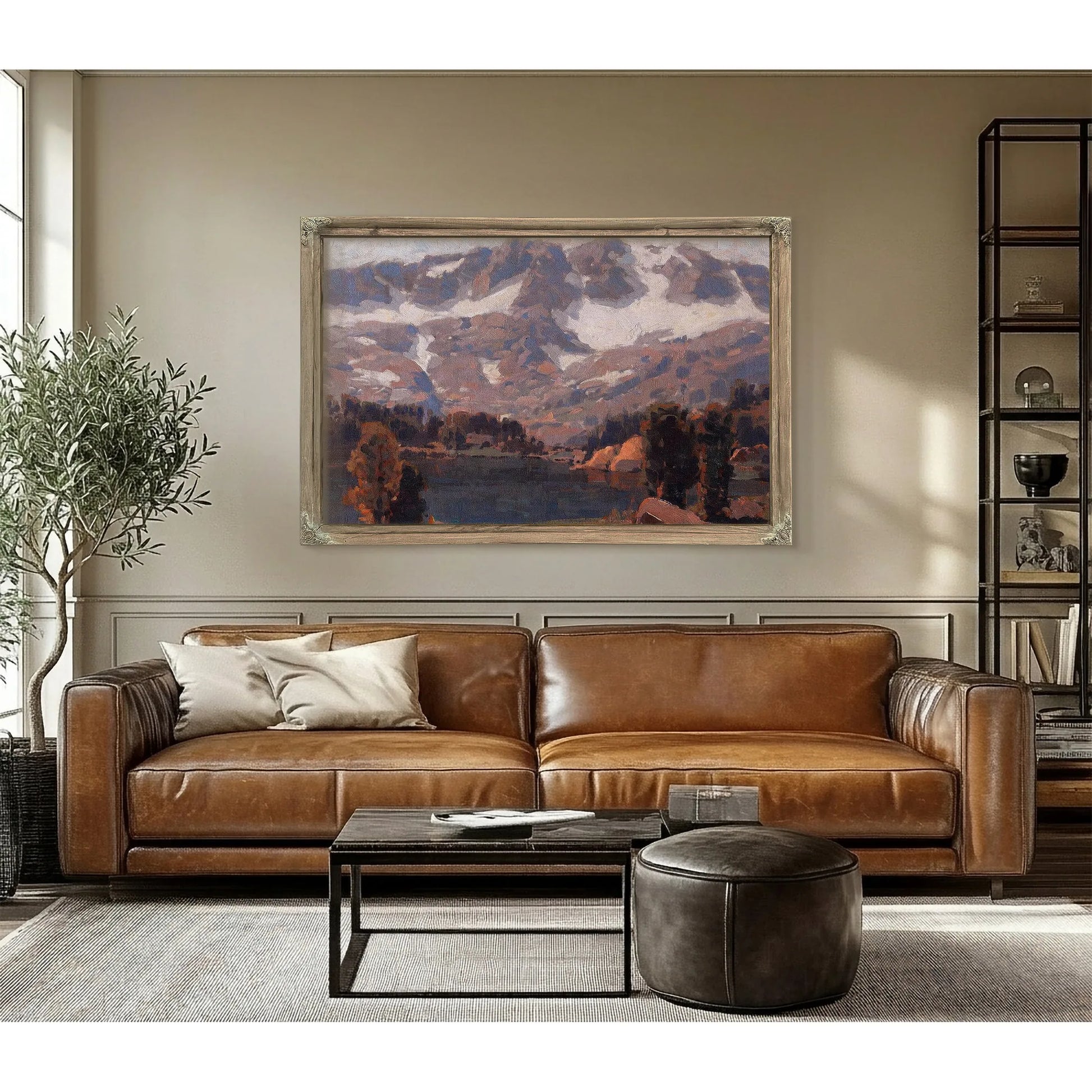 Sierra Snow, Bishop By Edgar Payne Fine Art Print