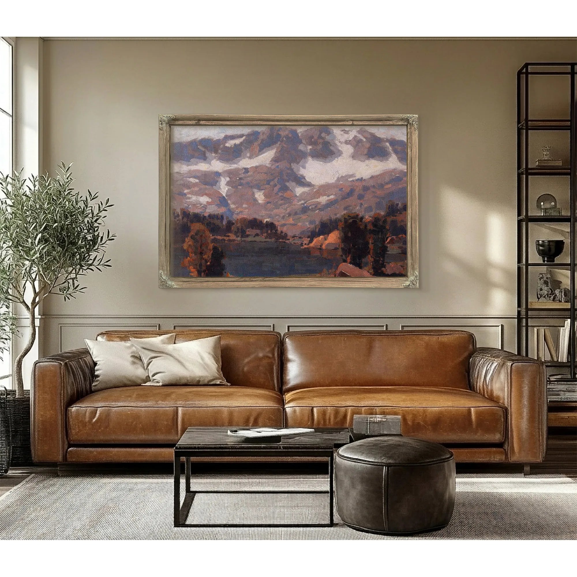 Sierra Snow, Bishop By Edgar Payne Fine Art Print
