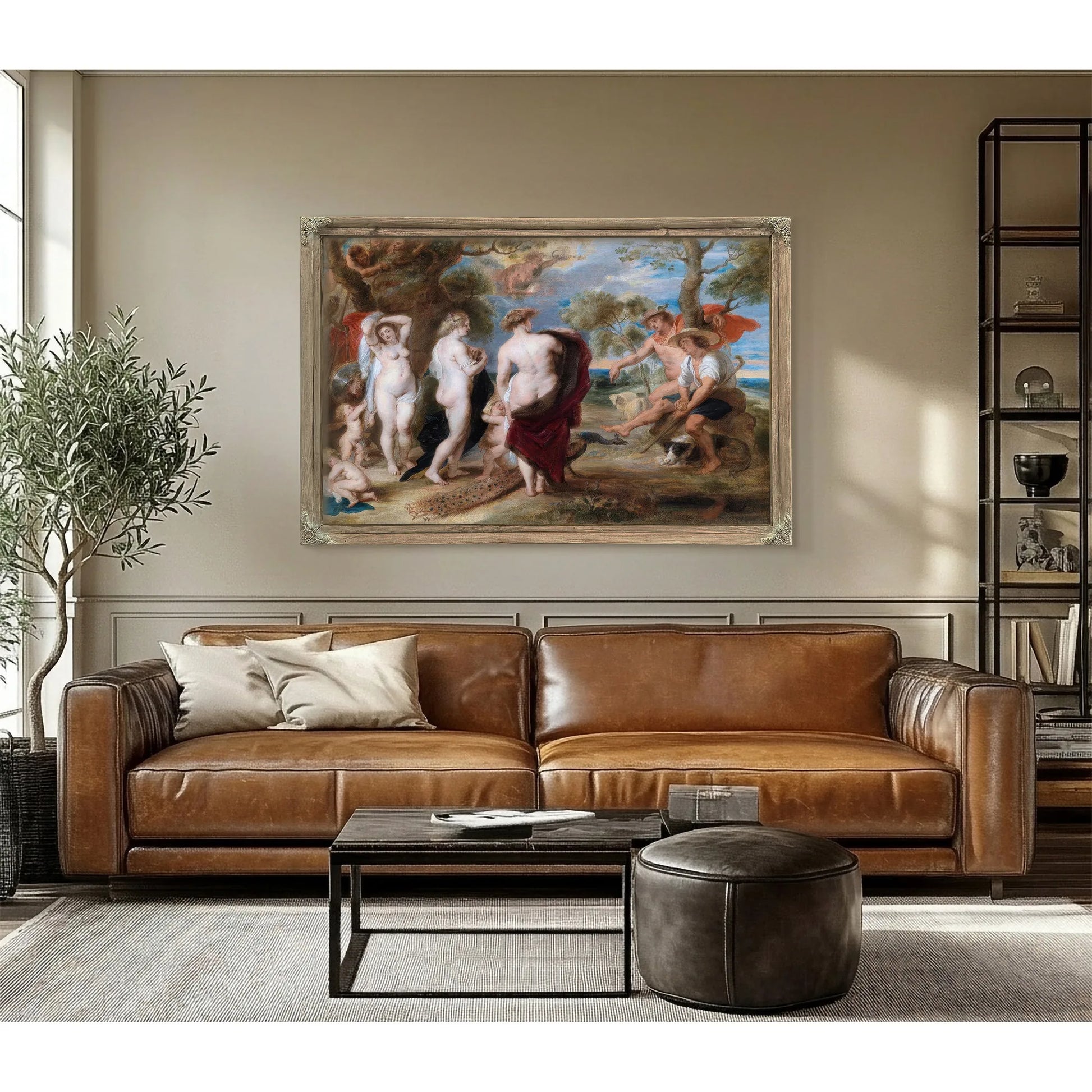 The Judgement Of Paris By Peter Paul Rubens Fine Art Print