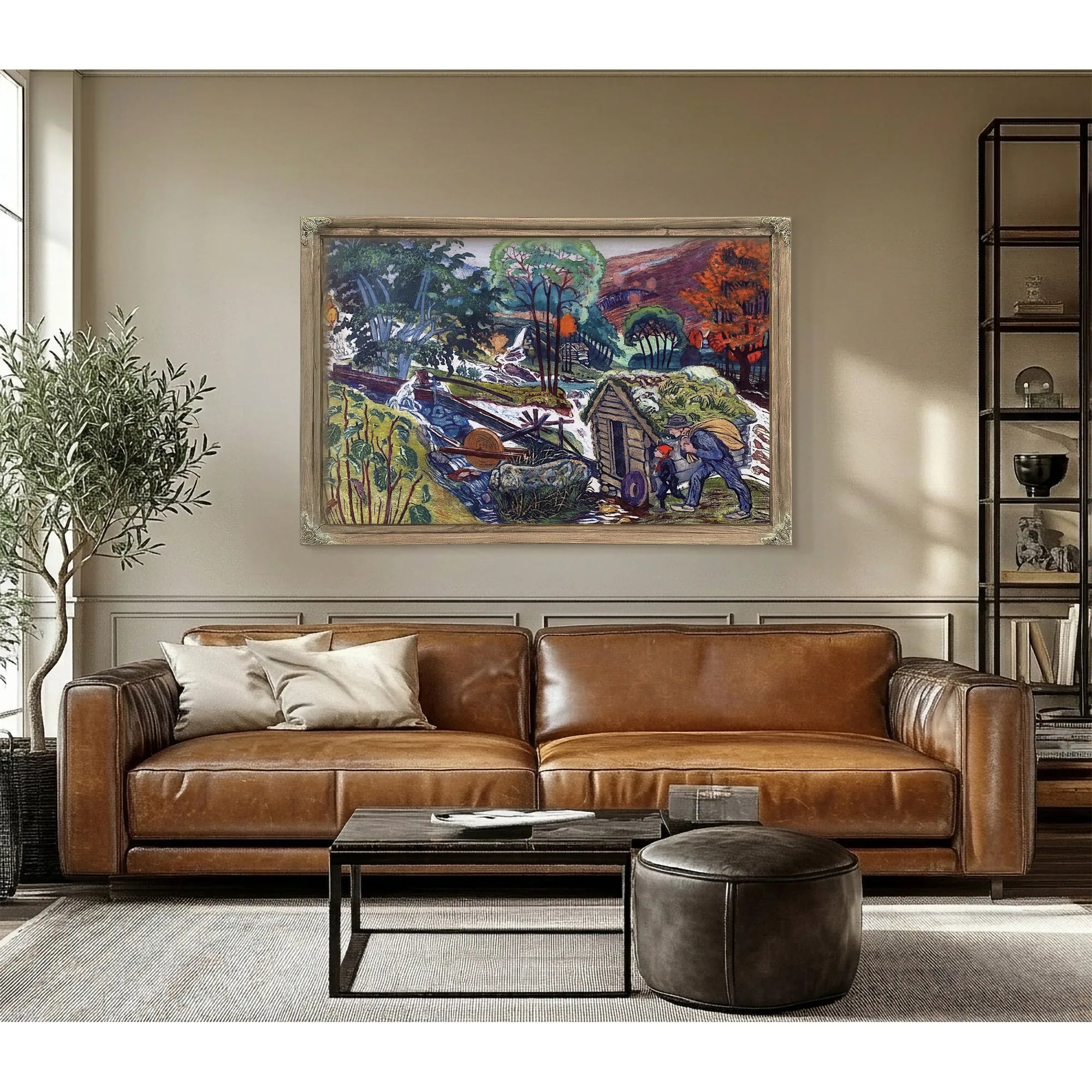 Milling Weather 2 By Nicolai Astrup Fine Art Print