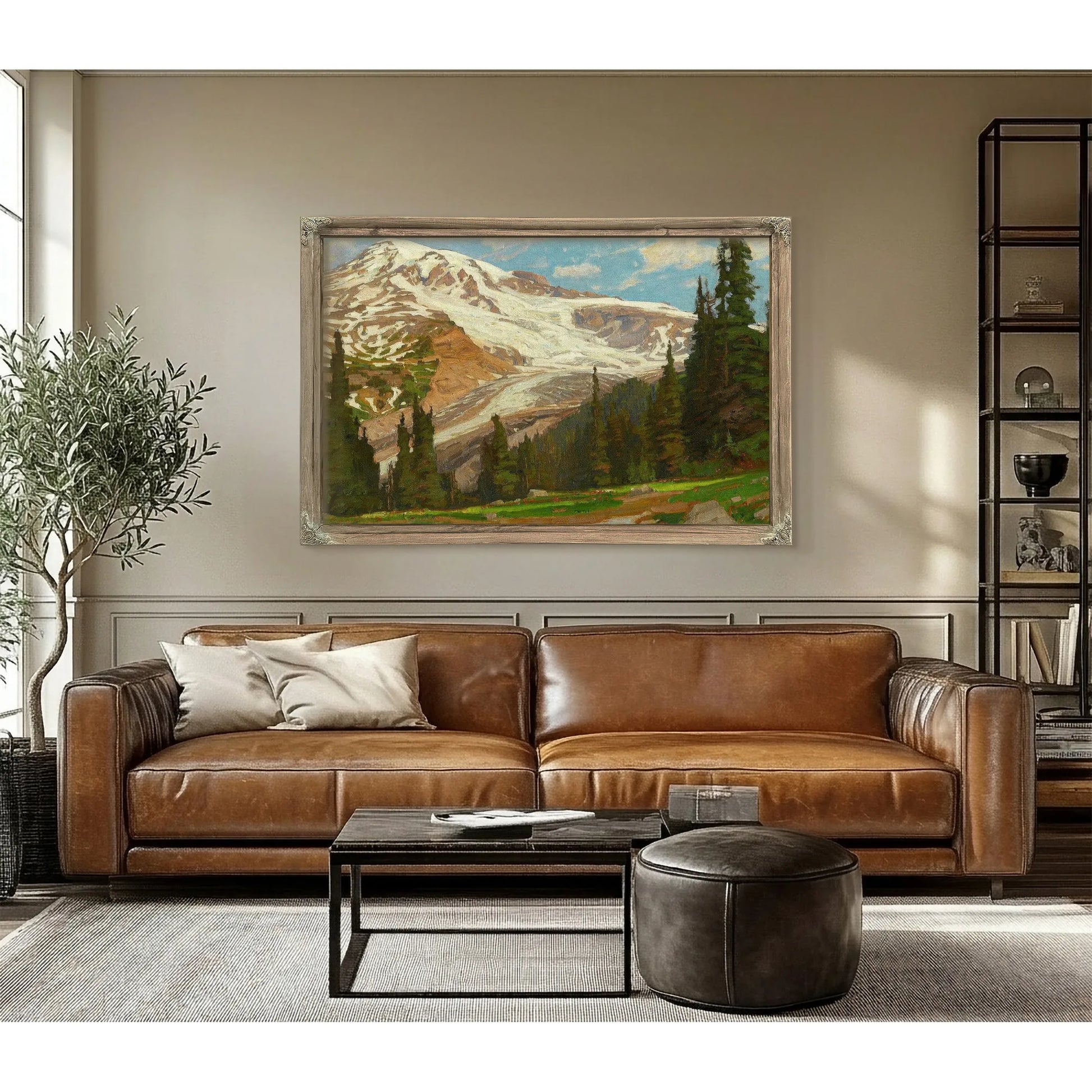 Glacial Grandeur By William Wendt Fine Art Print