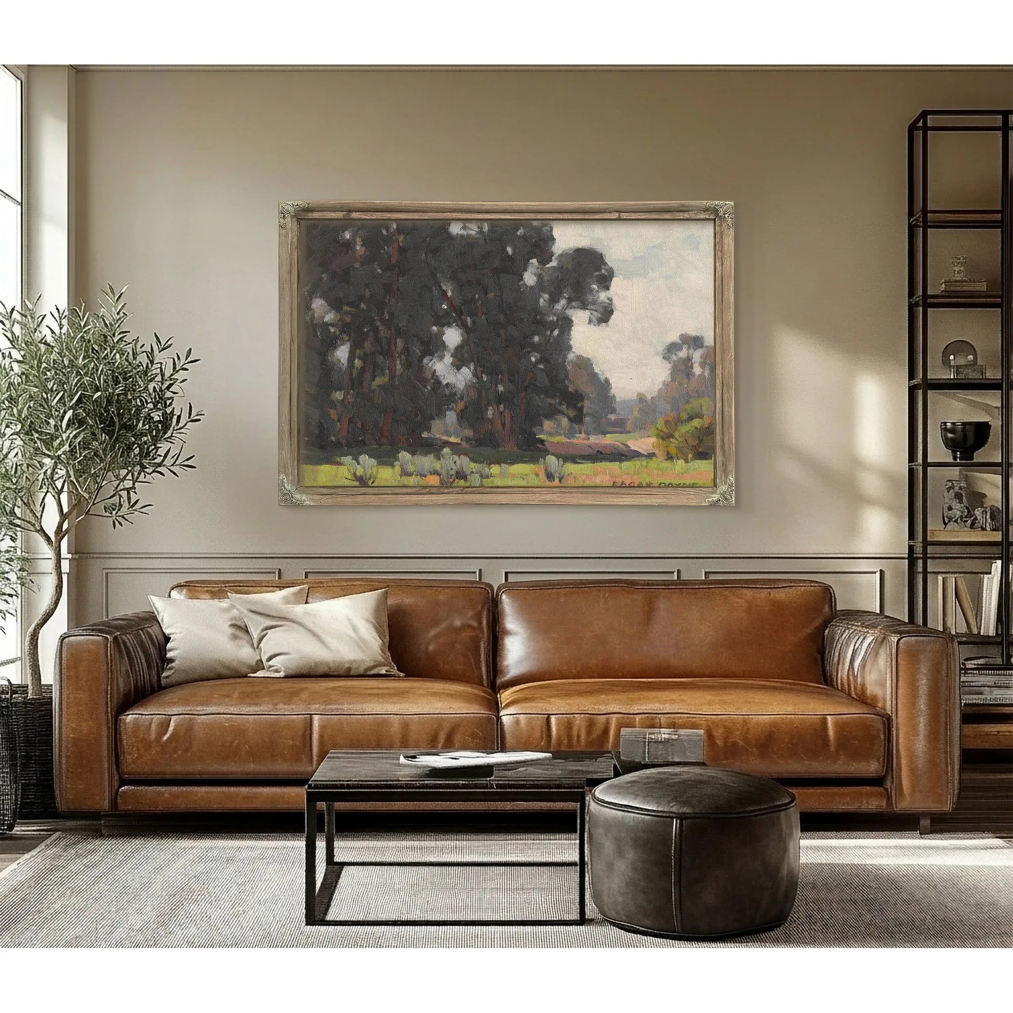 A Grove Of Trees By Edgar Payne Fine Art Print