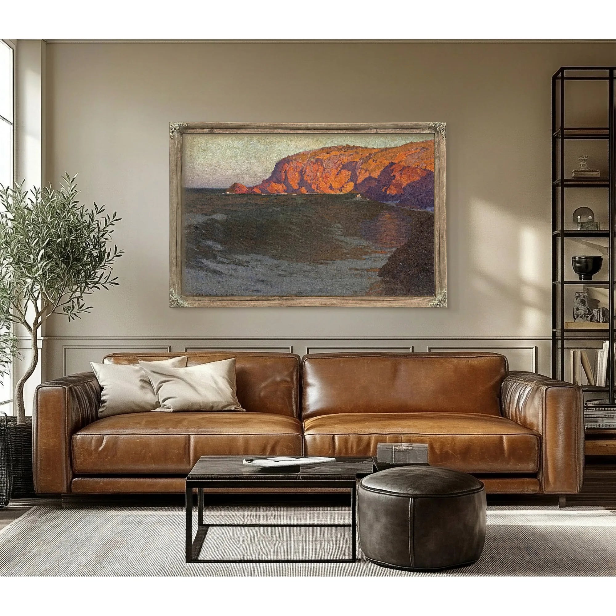Santa Cruz Island By Edgar Payne Fine Art Print
