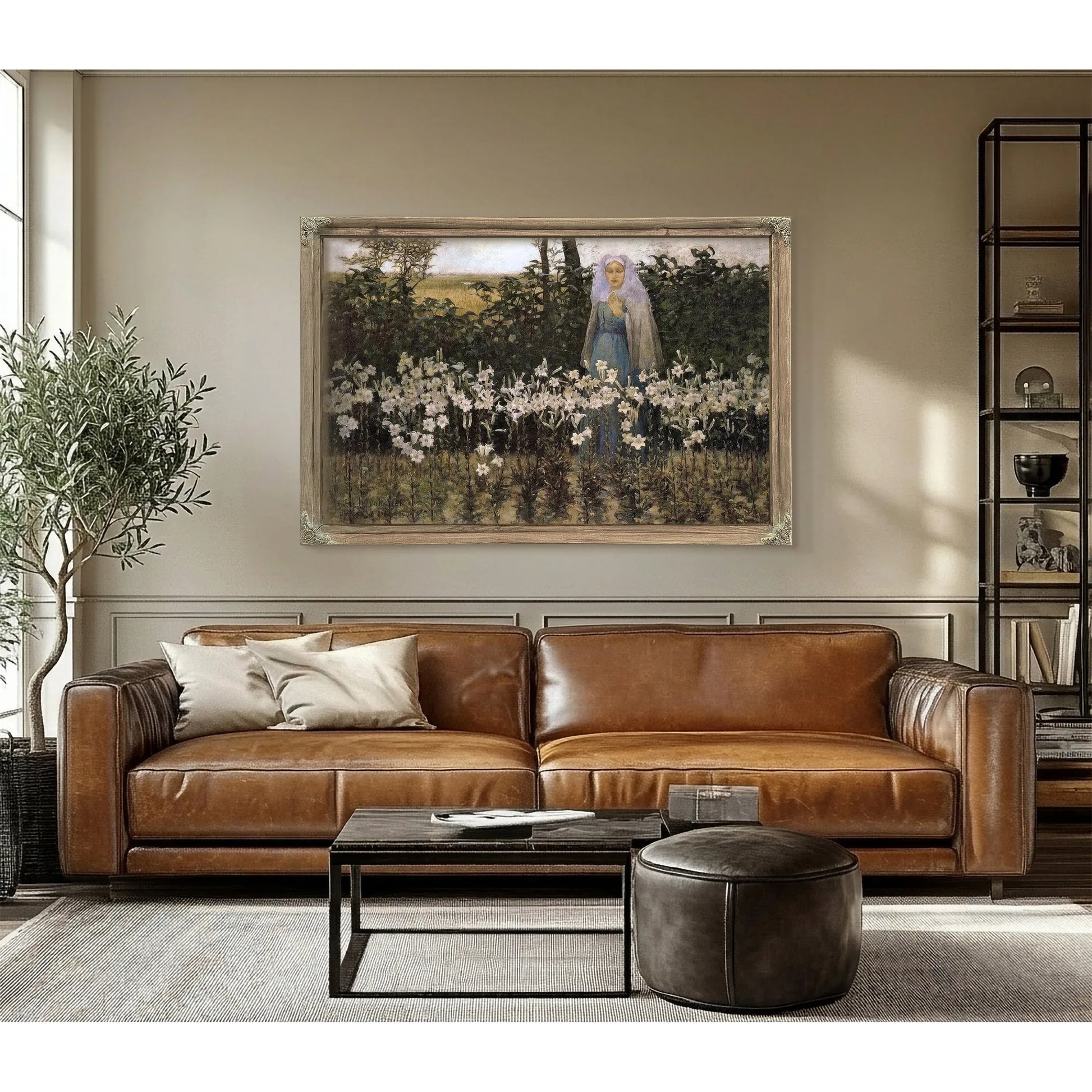 Annunciation by George Hitchcock Fine Art Print