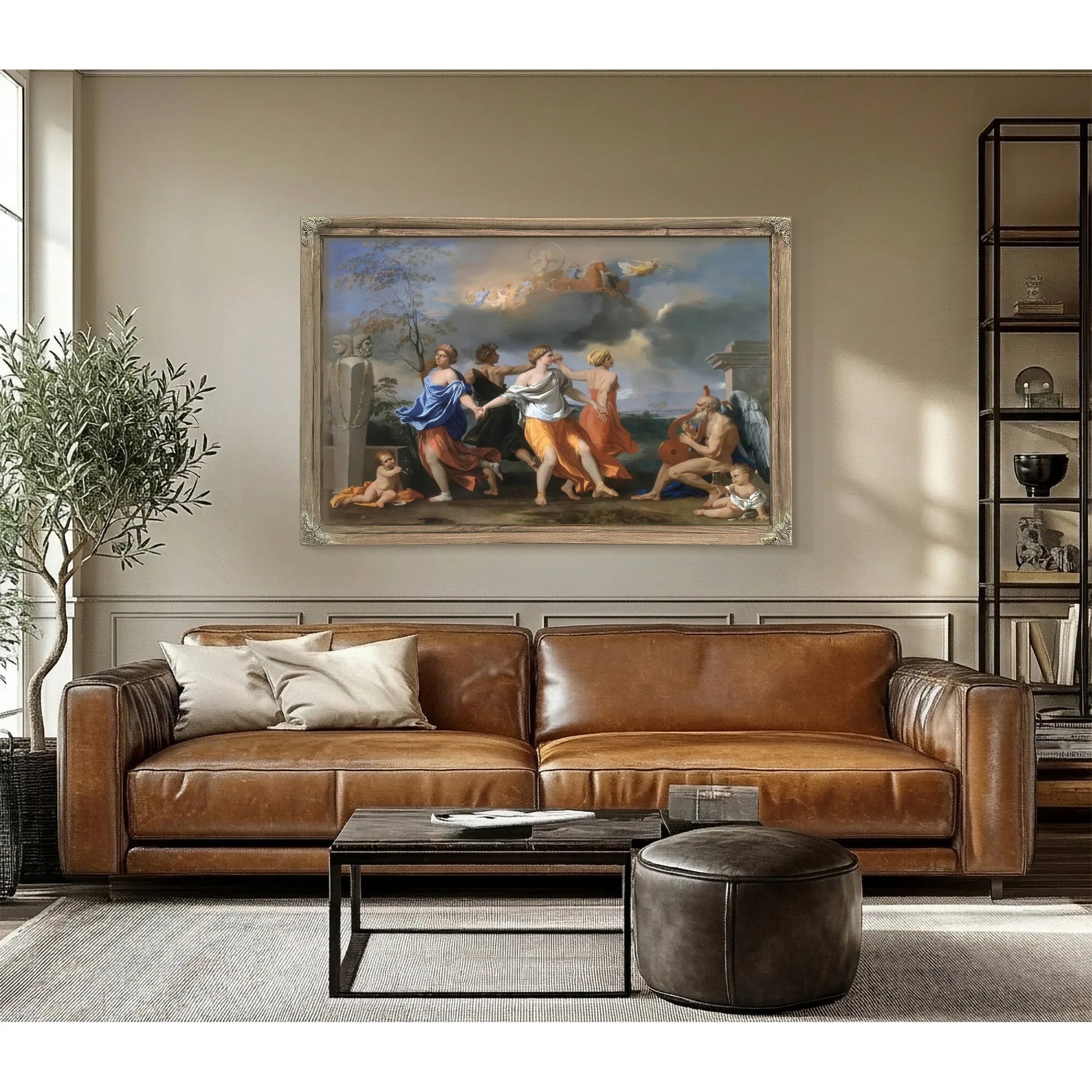Dance To The Music Of Time By Nicholas Poussin Fine Art Print