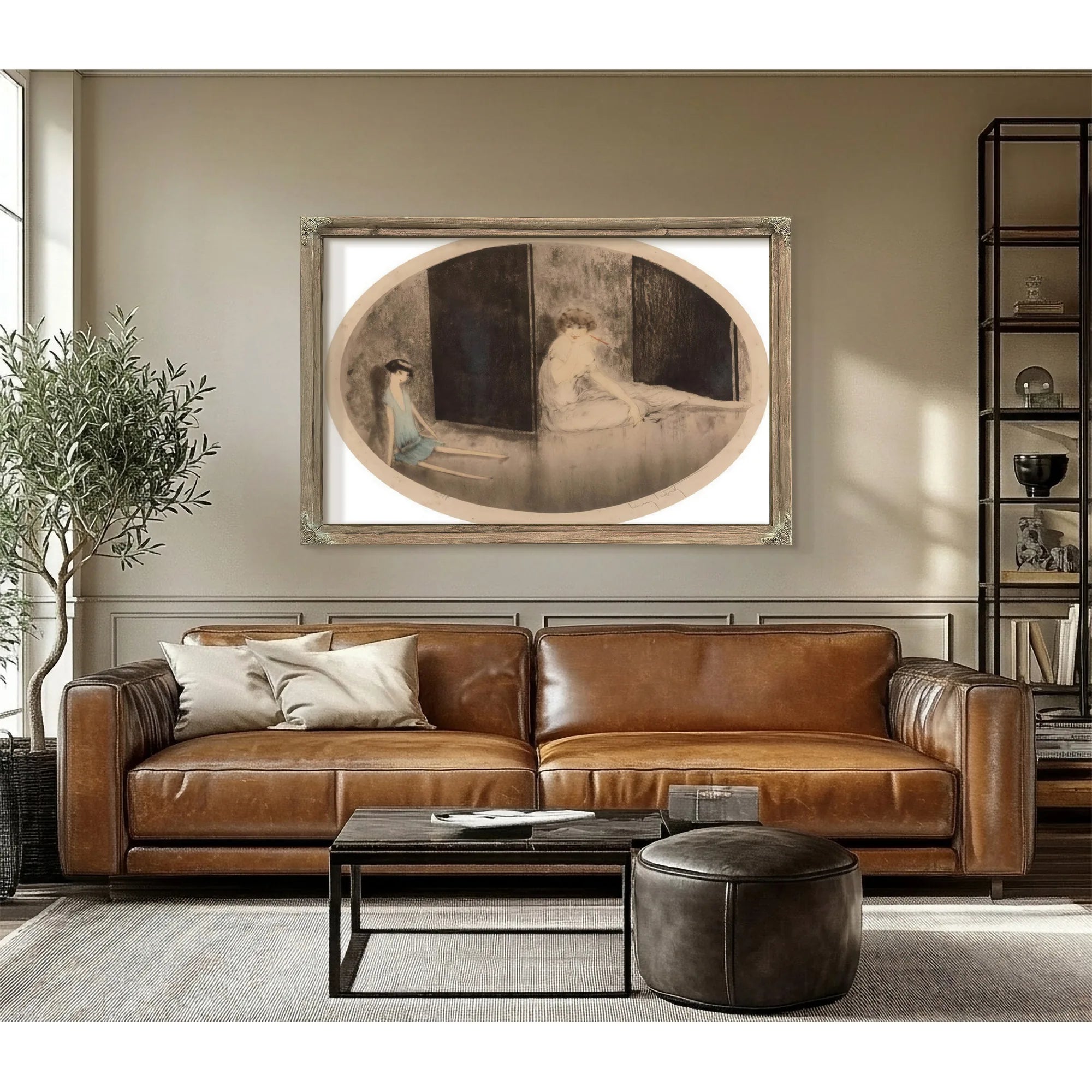 Poupe Moderne 1926 By Louis Icart Fine Art Print