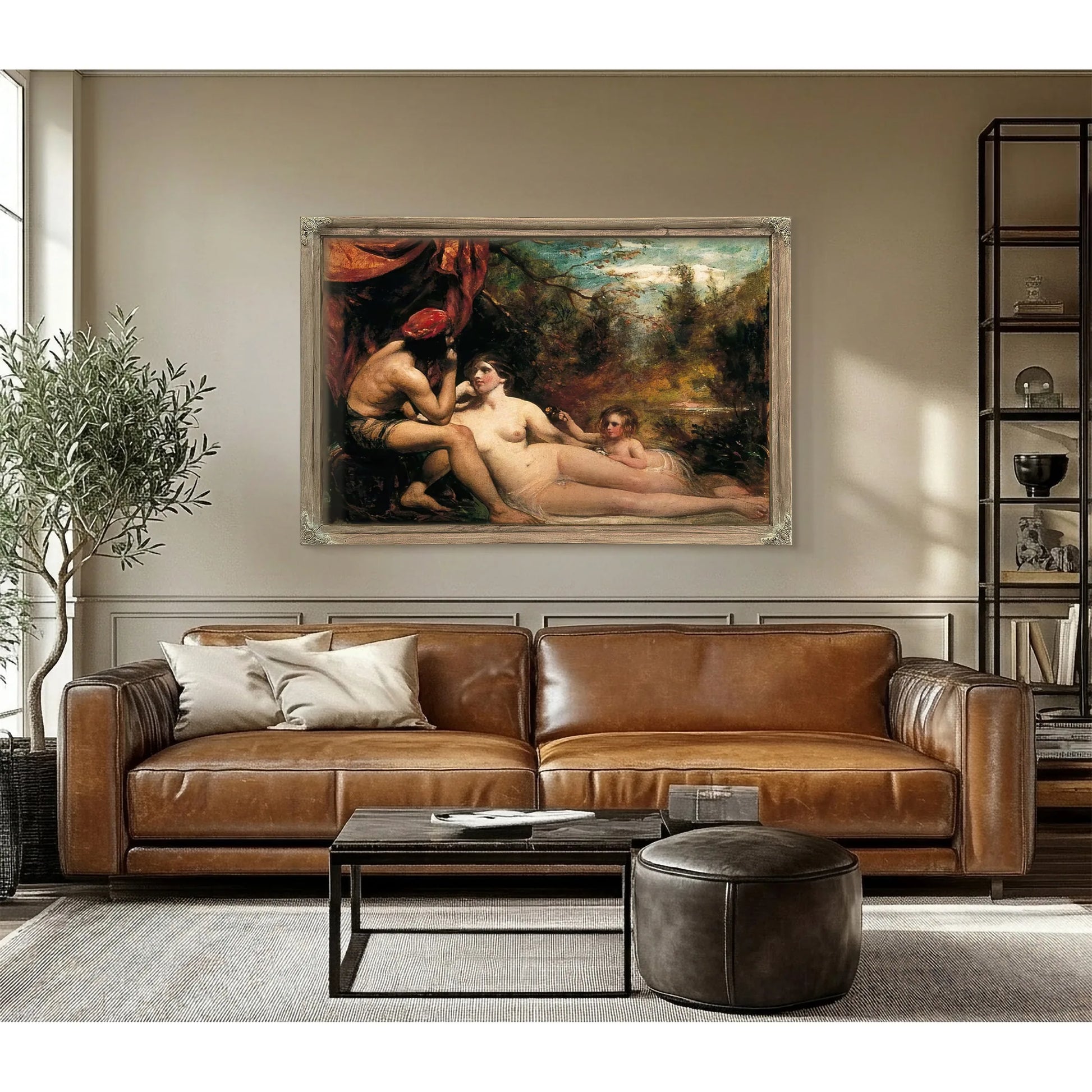 Flowers Of The Forest By William Etty Fine Art Print