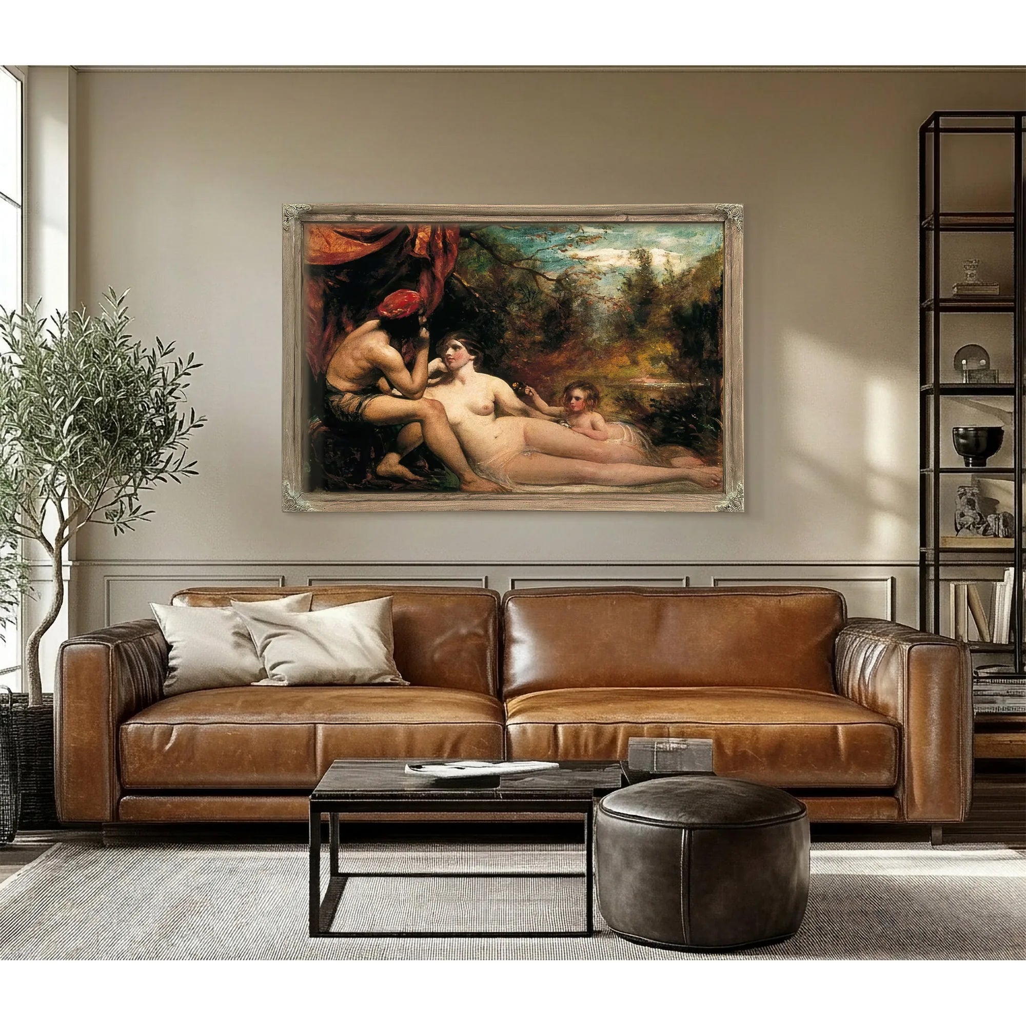 Flowers Of The Forest By William Etty Fine Art Print