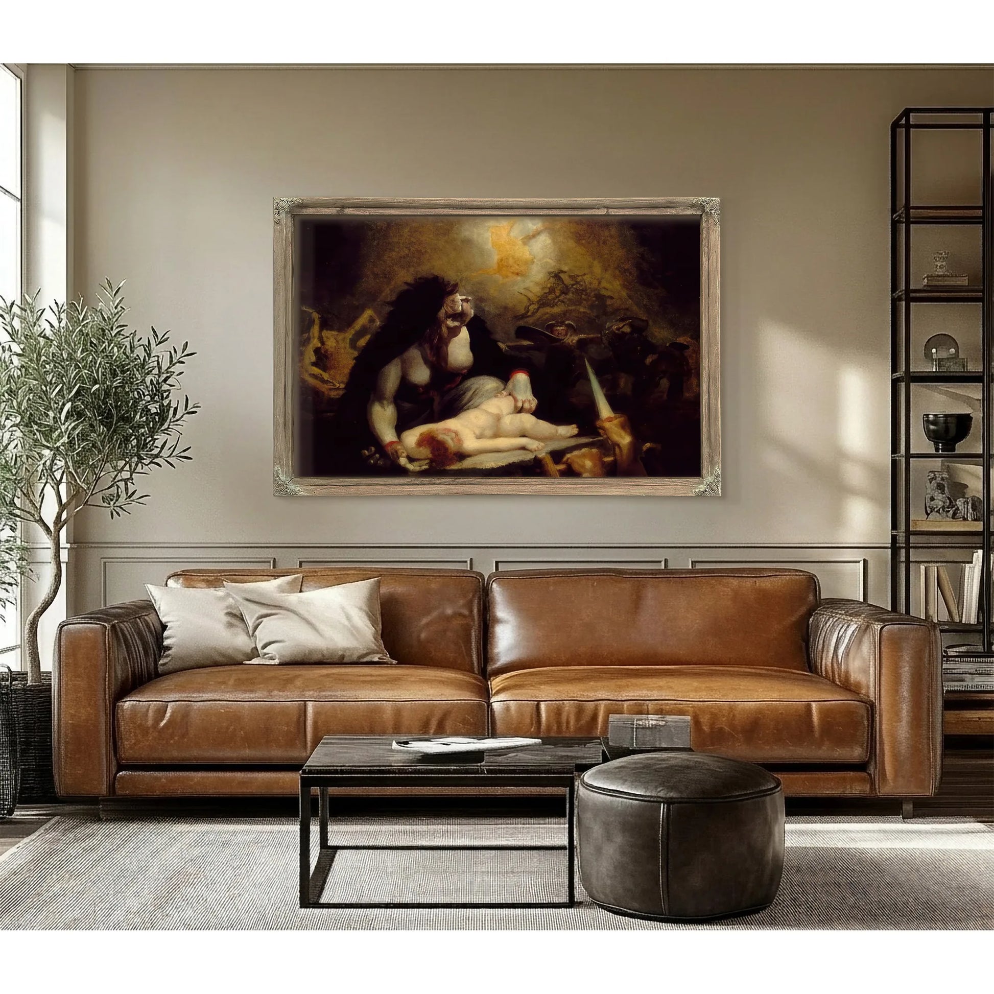 The Night Hag Visiting The Lapland Witches By Henry Fuseli Fine Art Print