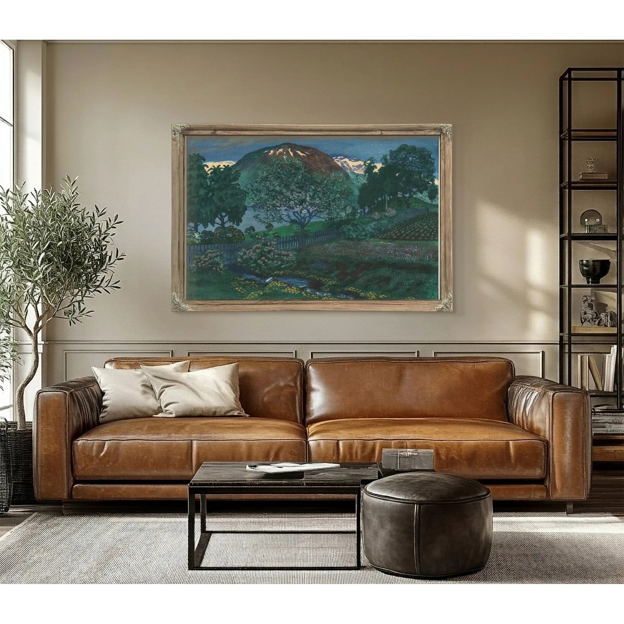 A Night In June 1 By Nicolai Astrup Fine Art Print