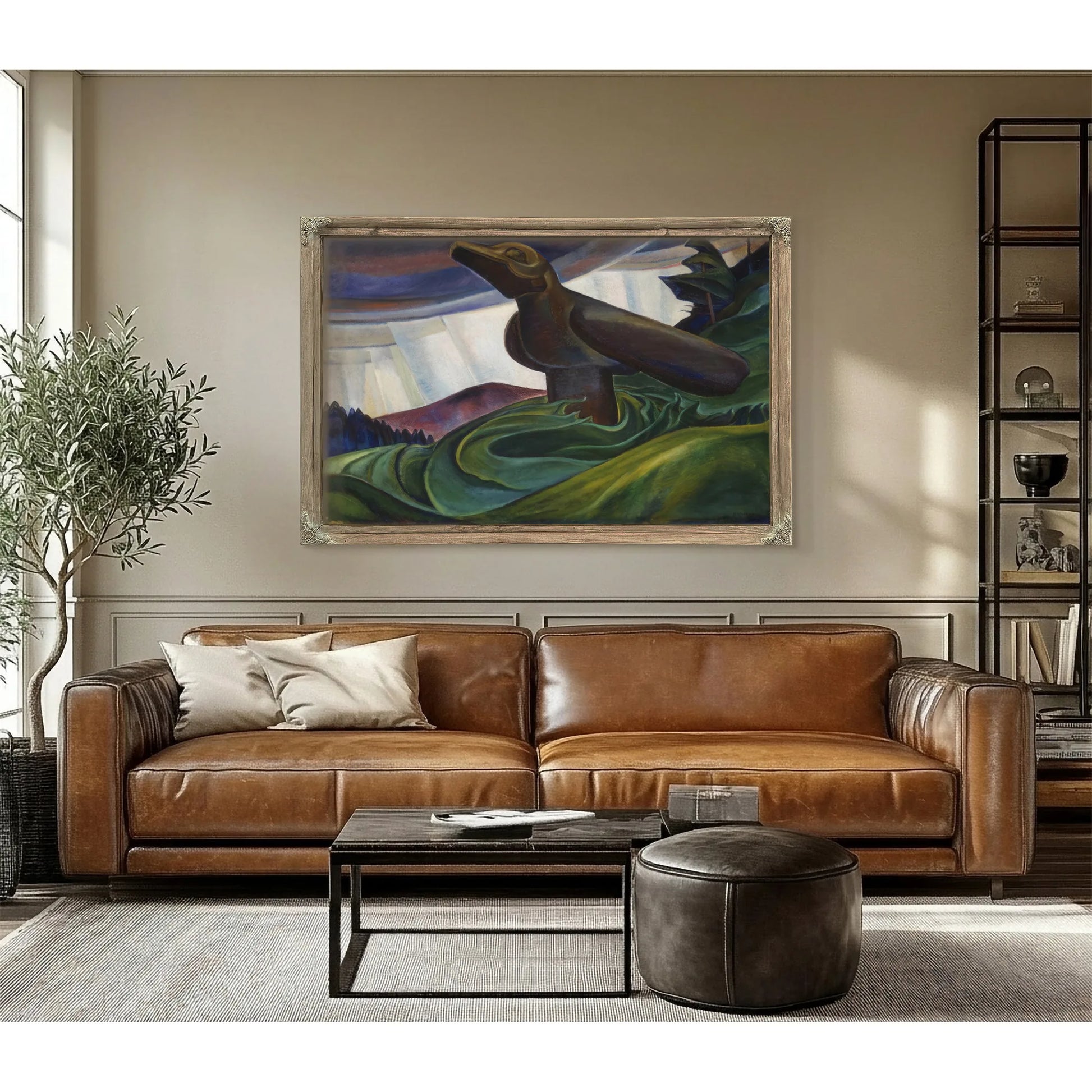 Big Raven 1931 By Emily Carr Fine Art Print