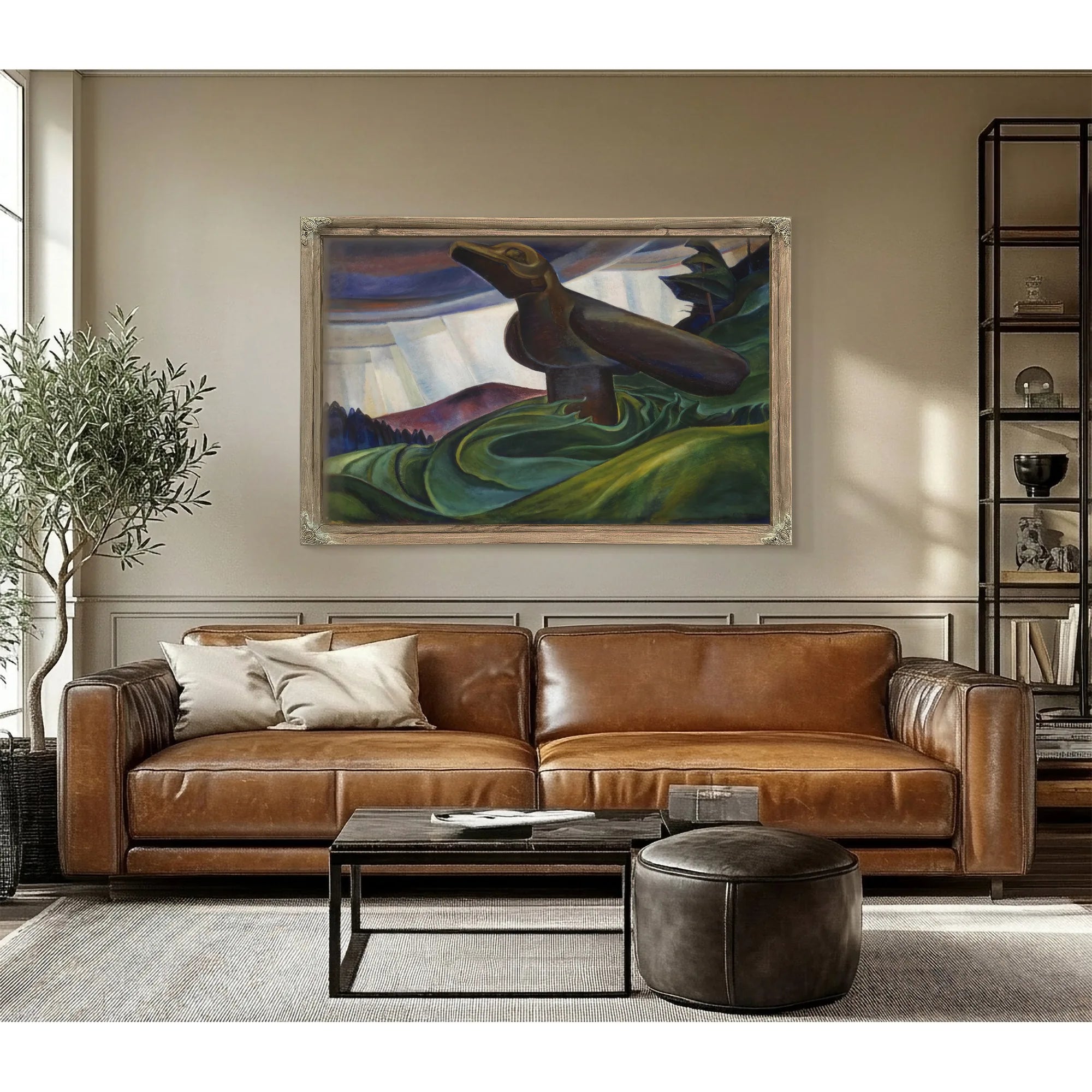 Big Raven 1931 By Emily Carr Fine Art Print