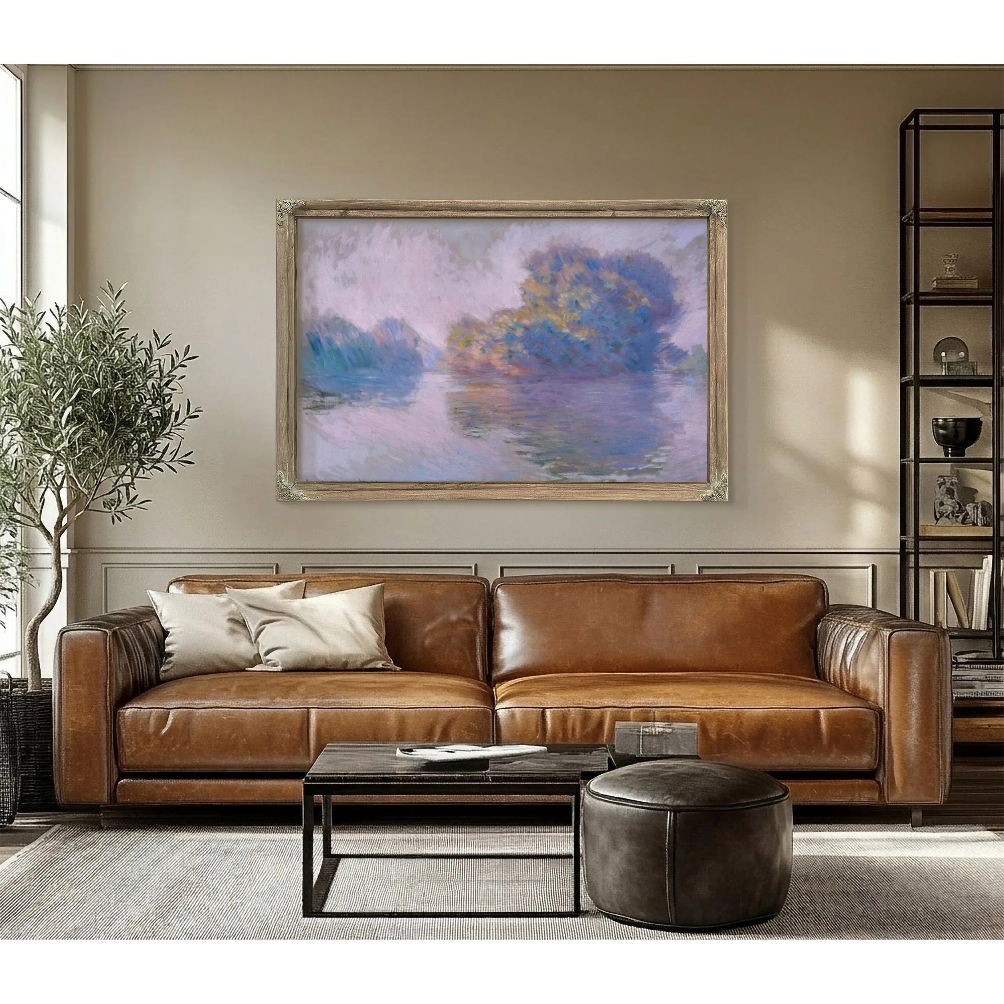 Islands At Port Villez By Claude Monet Fine Art Print