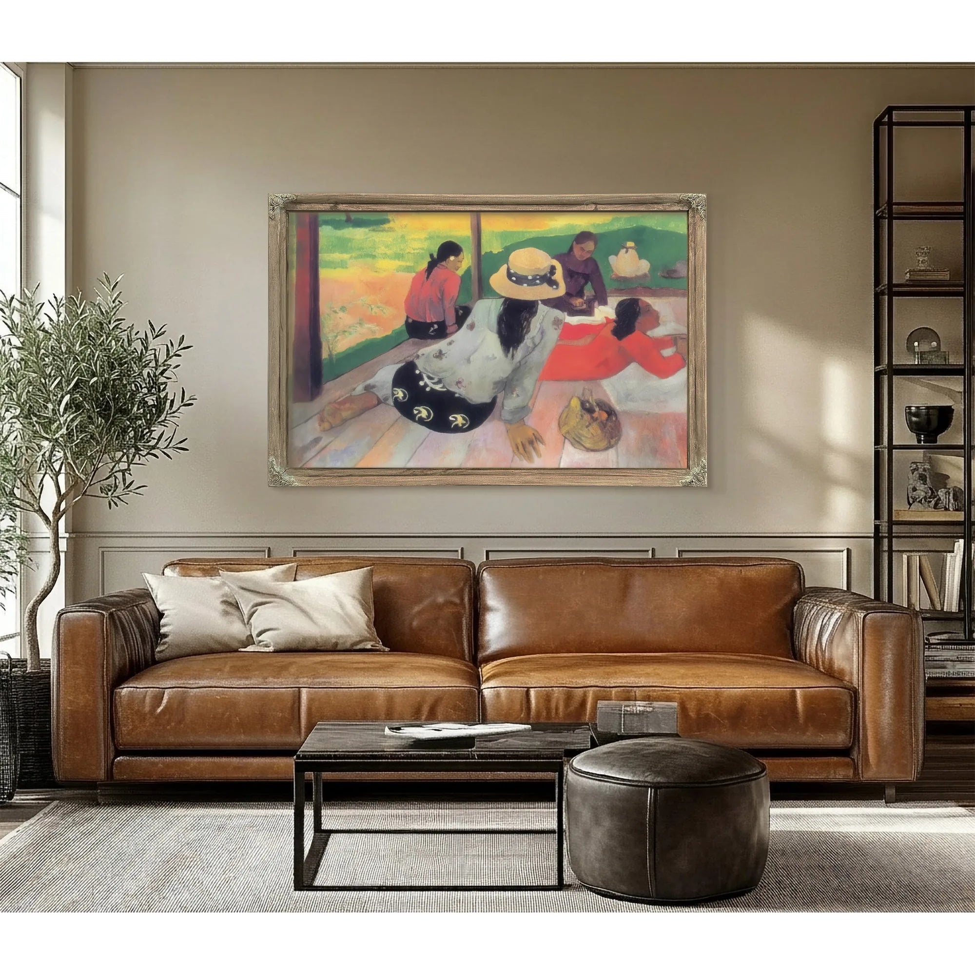 The Rest By Paul Gauguin Fine Art Print