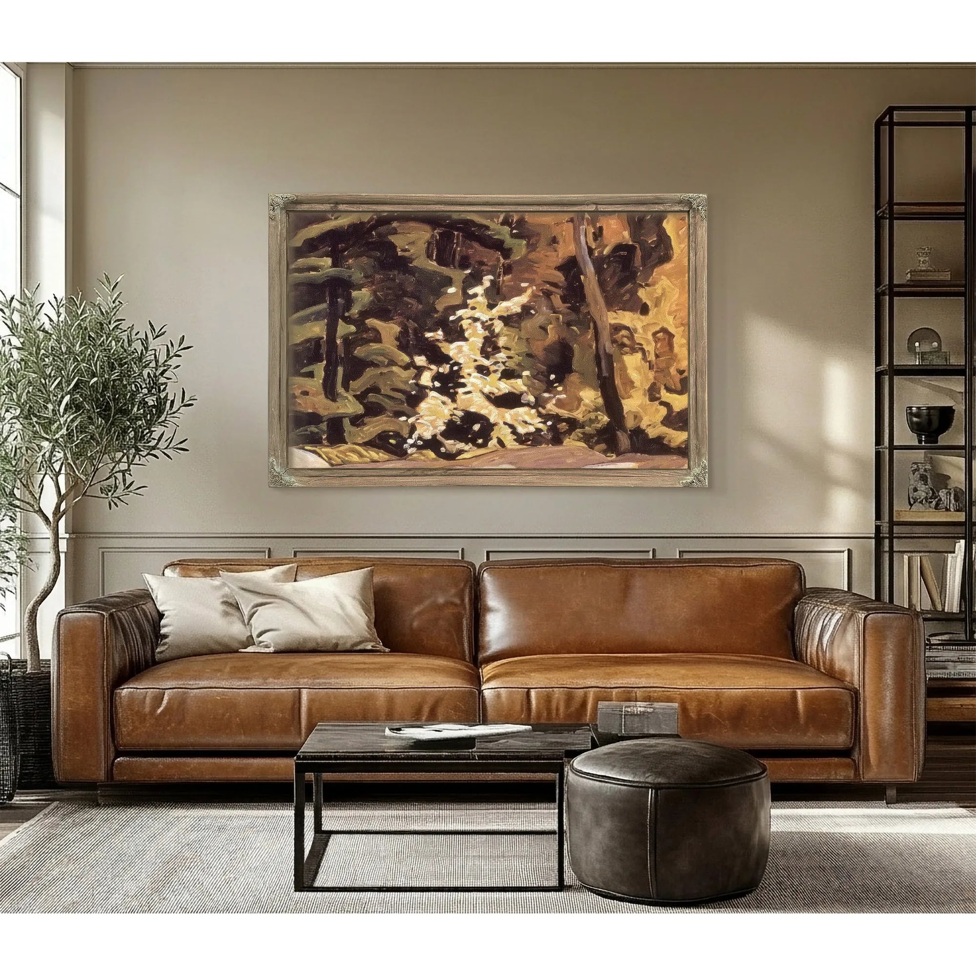 Wild Cherry Blossoms By Frank Carmichael Fine Art Print