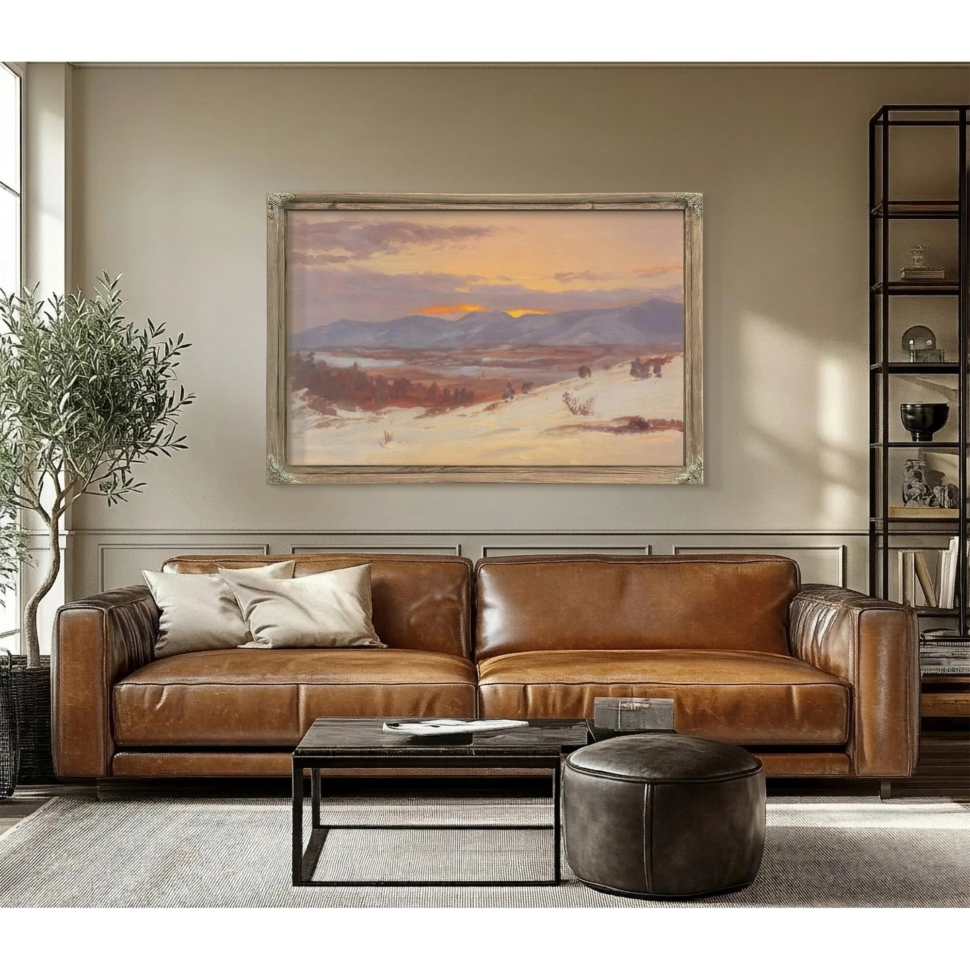Cosy Cottage By Frederic Edwin Church Fine Art Print
