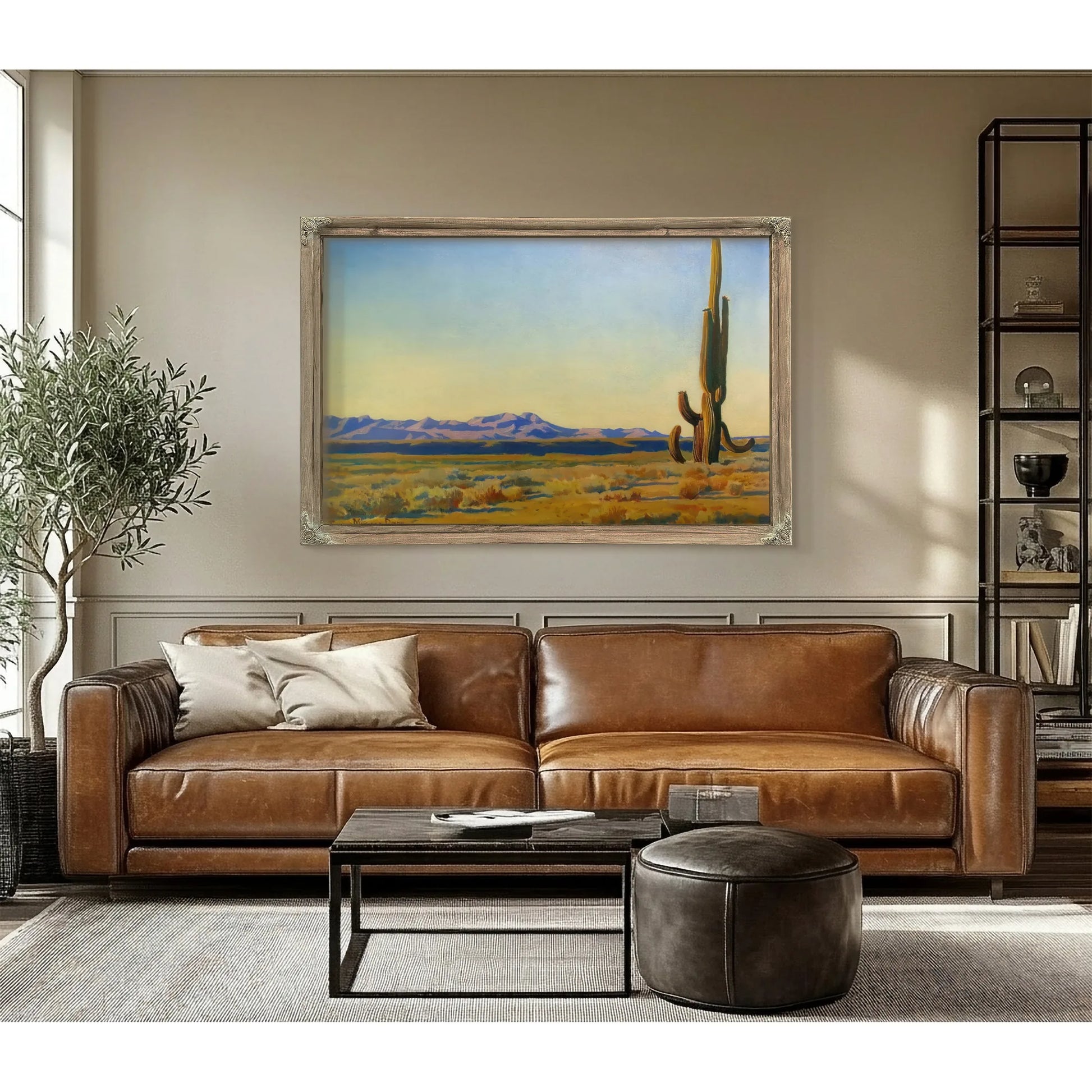 Tortolito Range By Maynard Dixon Fine Art Print