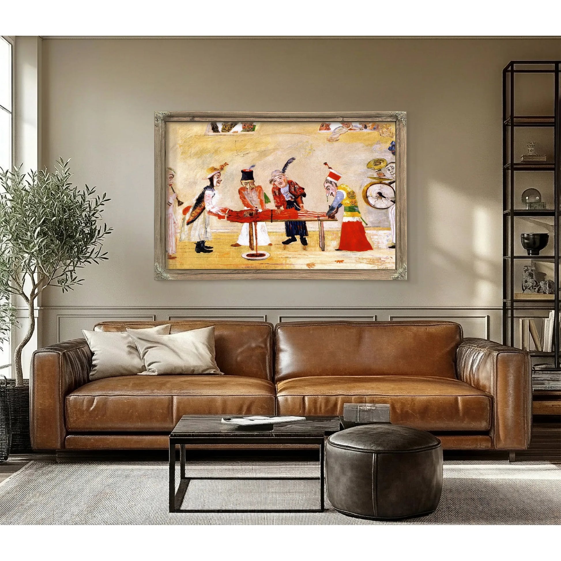 The Assassination By James Ensor Fine Art Print