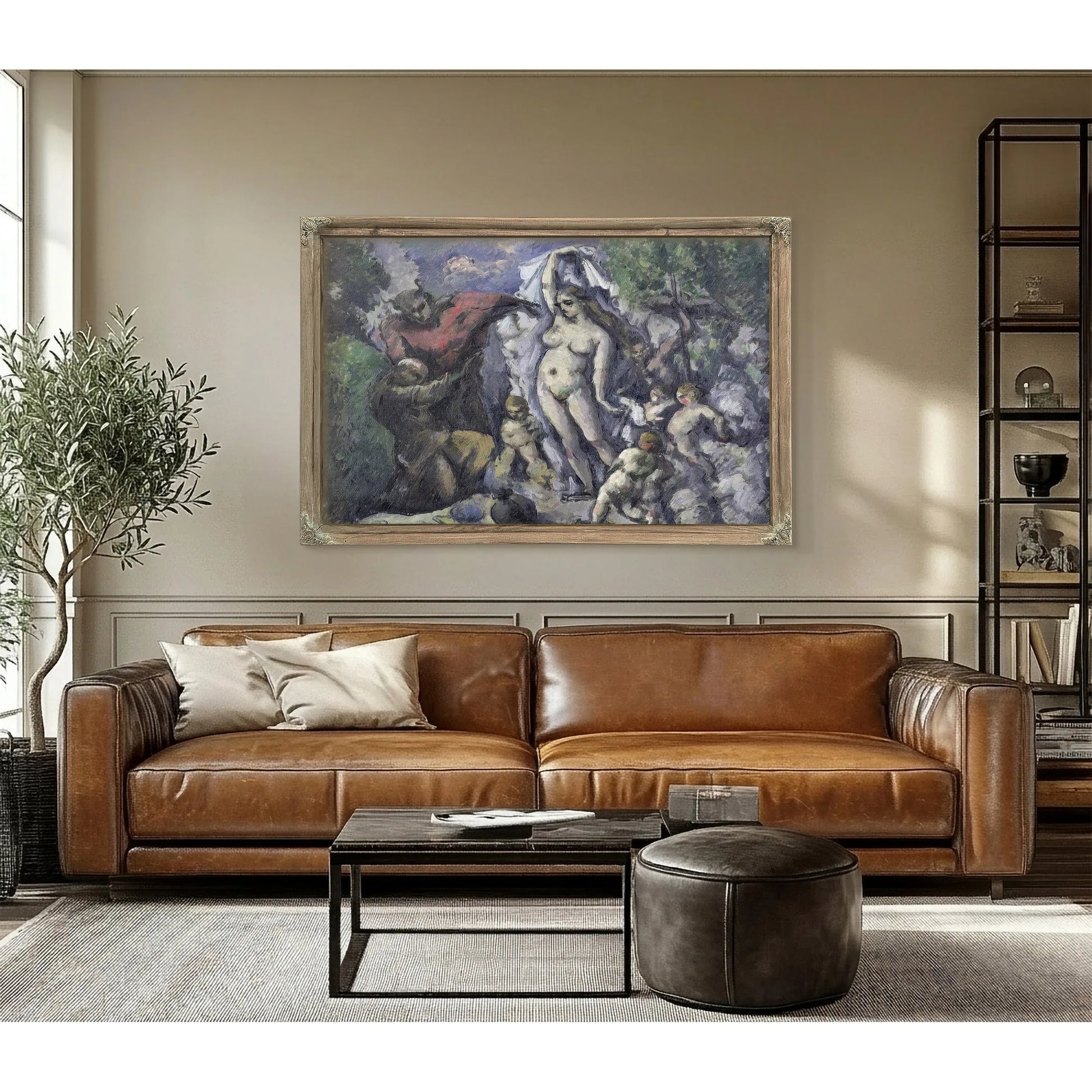 The Temptation Of St. Anthony By Paul Cezanne Fine Art Print