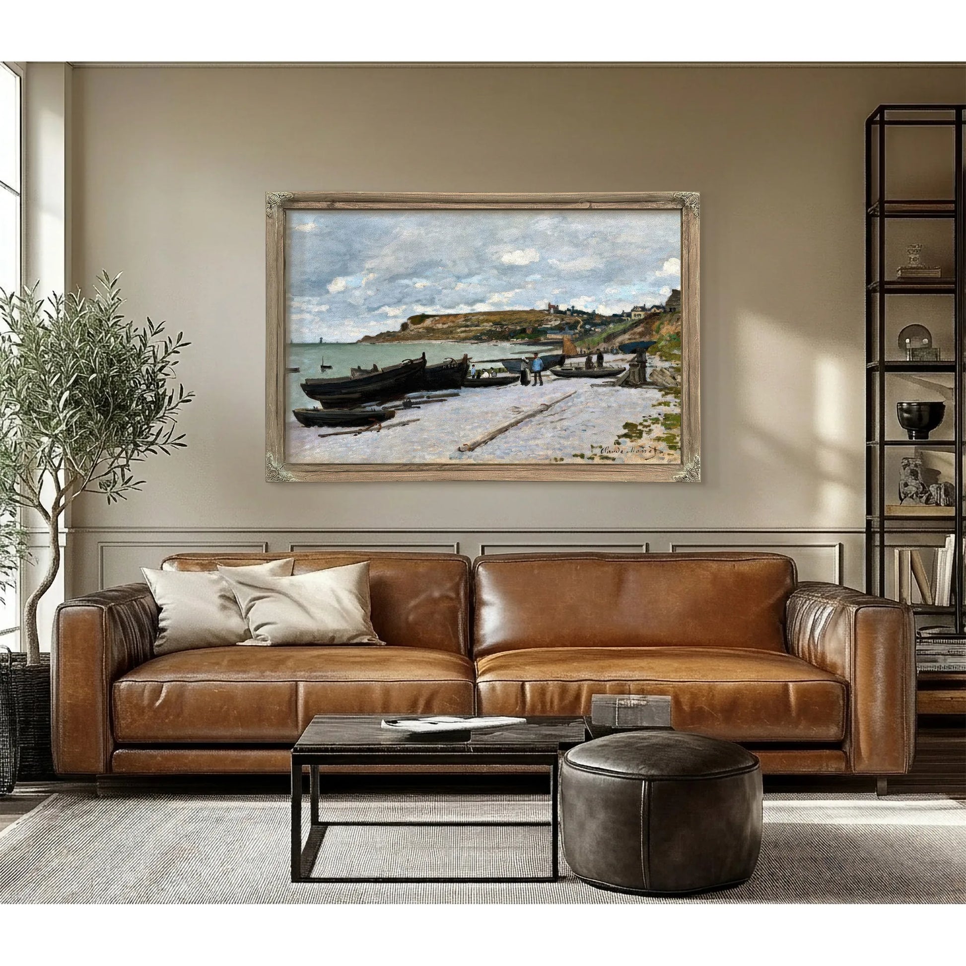 Sainte Adresse By Claude Monet Fine Art Print
