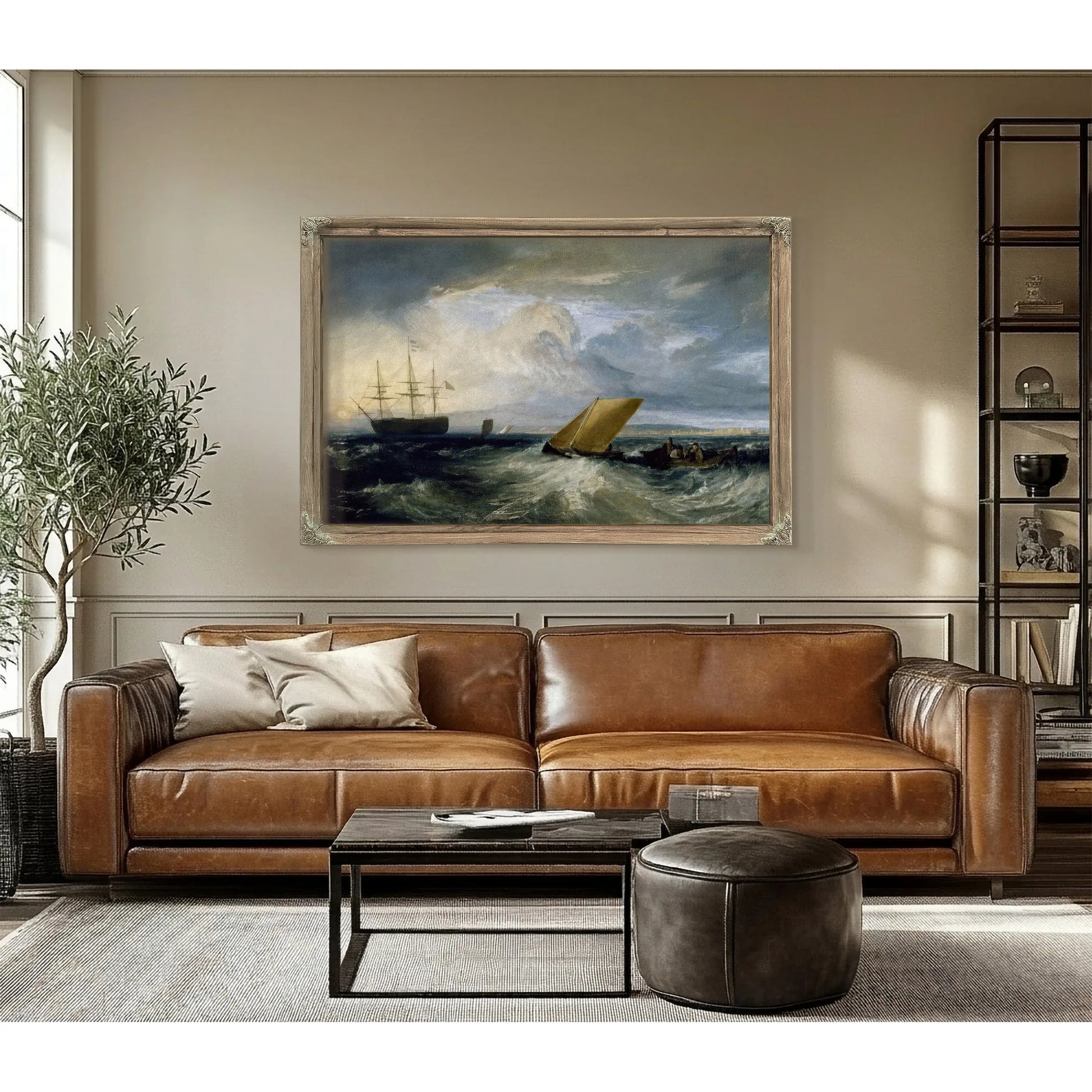 Sheerness As Seen From The Nore by Joseph Mallord William Turner Fine Art Print