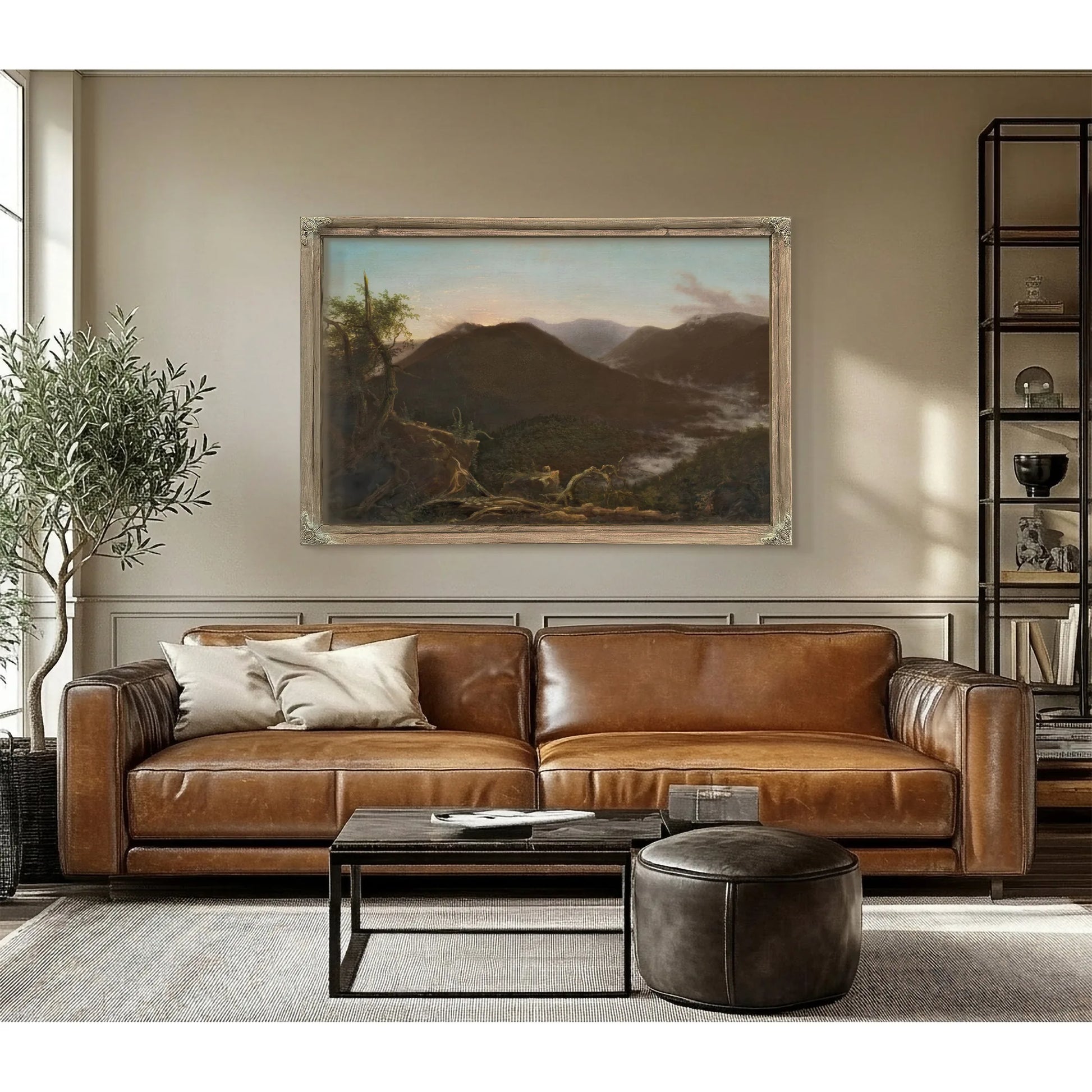 Sunrise In The Catskills By Thomas Cole Fine Art Print