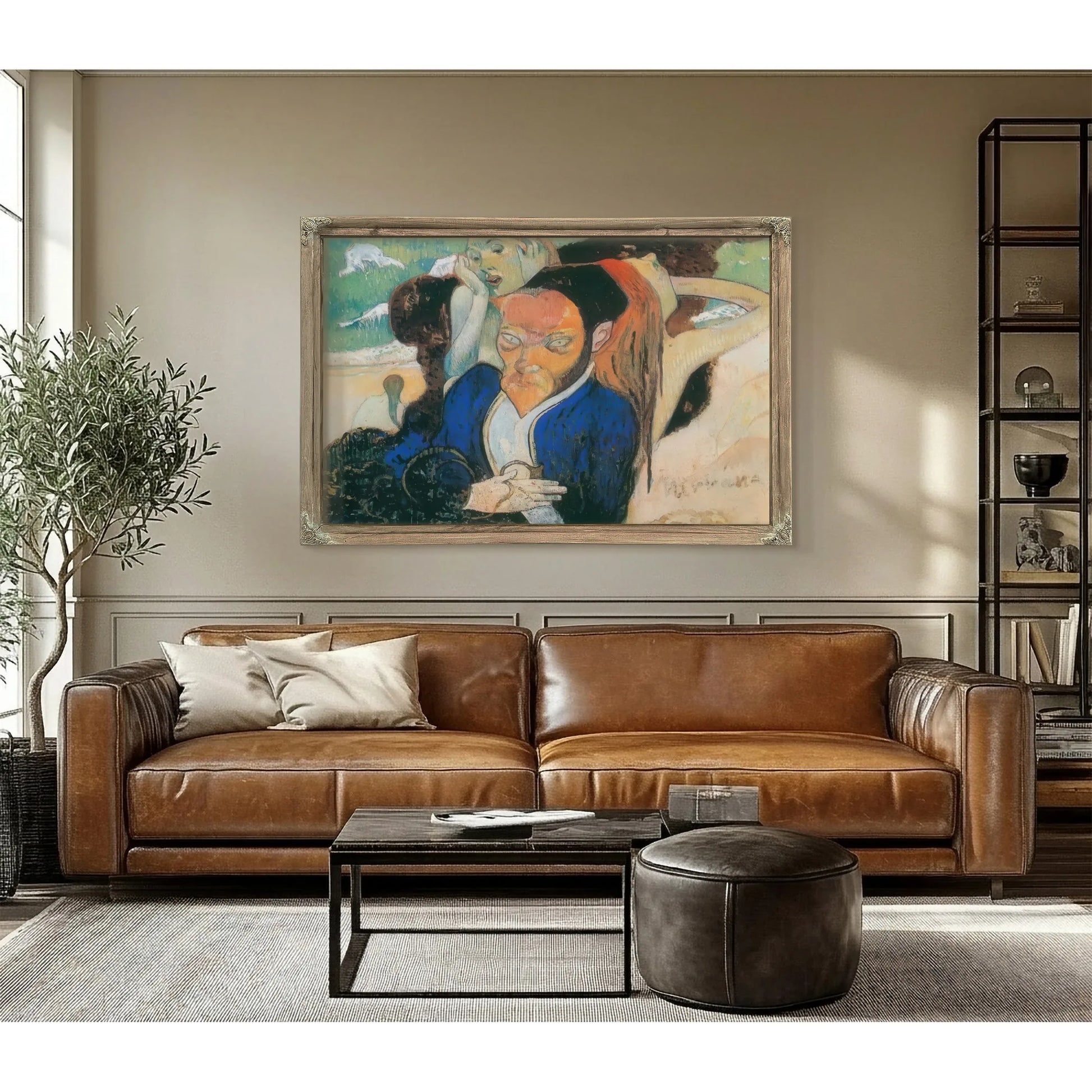 Nirvana ( Portrait Of Meyer De Haan) By Paul Gauguin Fine Art Print
