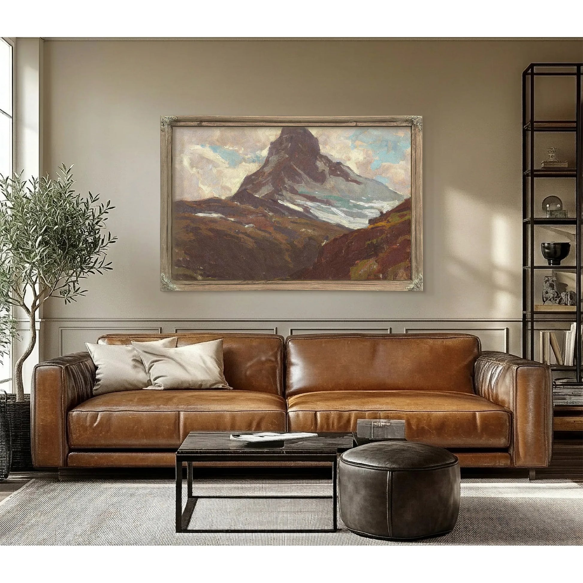 The Matterhorn In Summer By Edgar Payne Fine Art Print