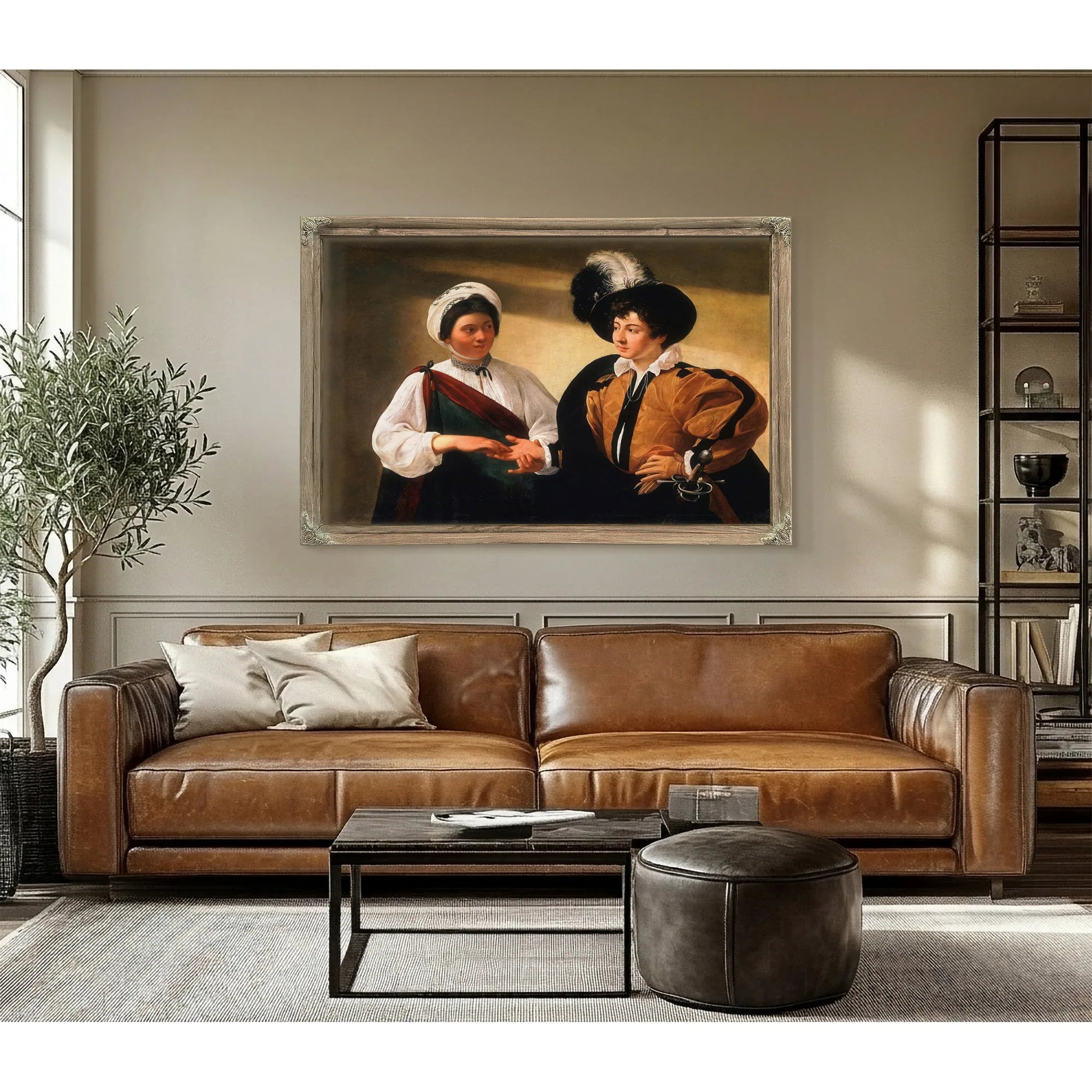 Fortune Teller 1594 By Caravaggio Fine Art Print