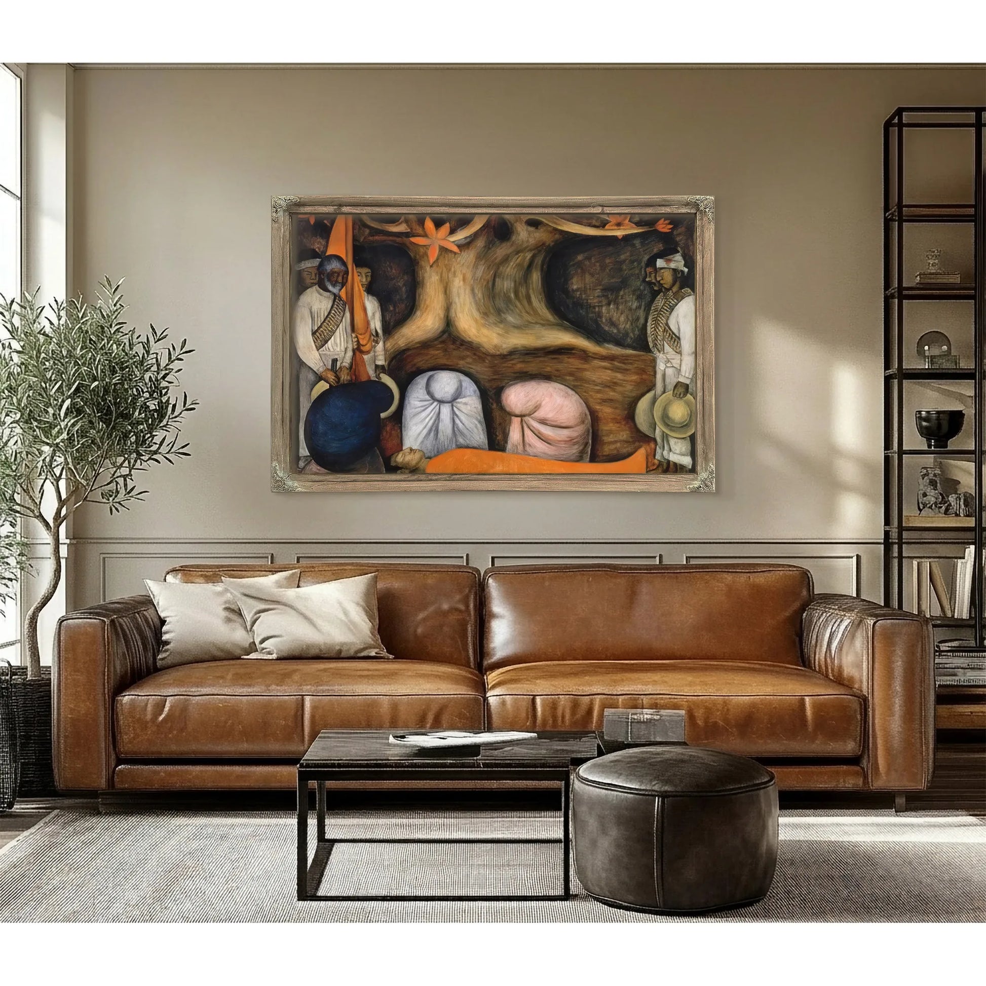 Revolution Germination The Flowering Of The Revolution By Diego Rivera Fine Art Print