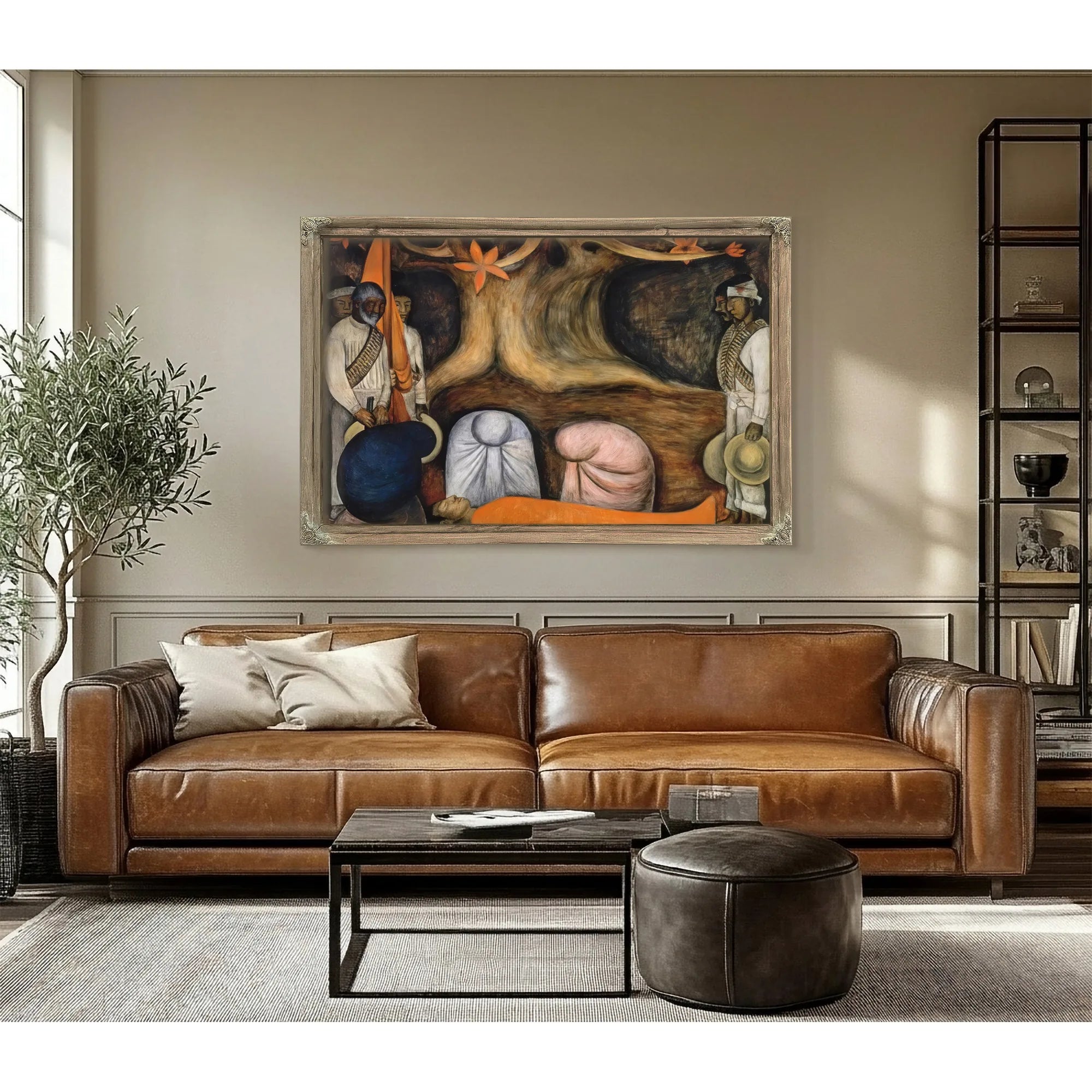 Revolution Germination The Flowering Of The Revolution By Diego Rivera Fine Art Print
