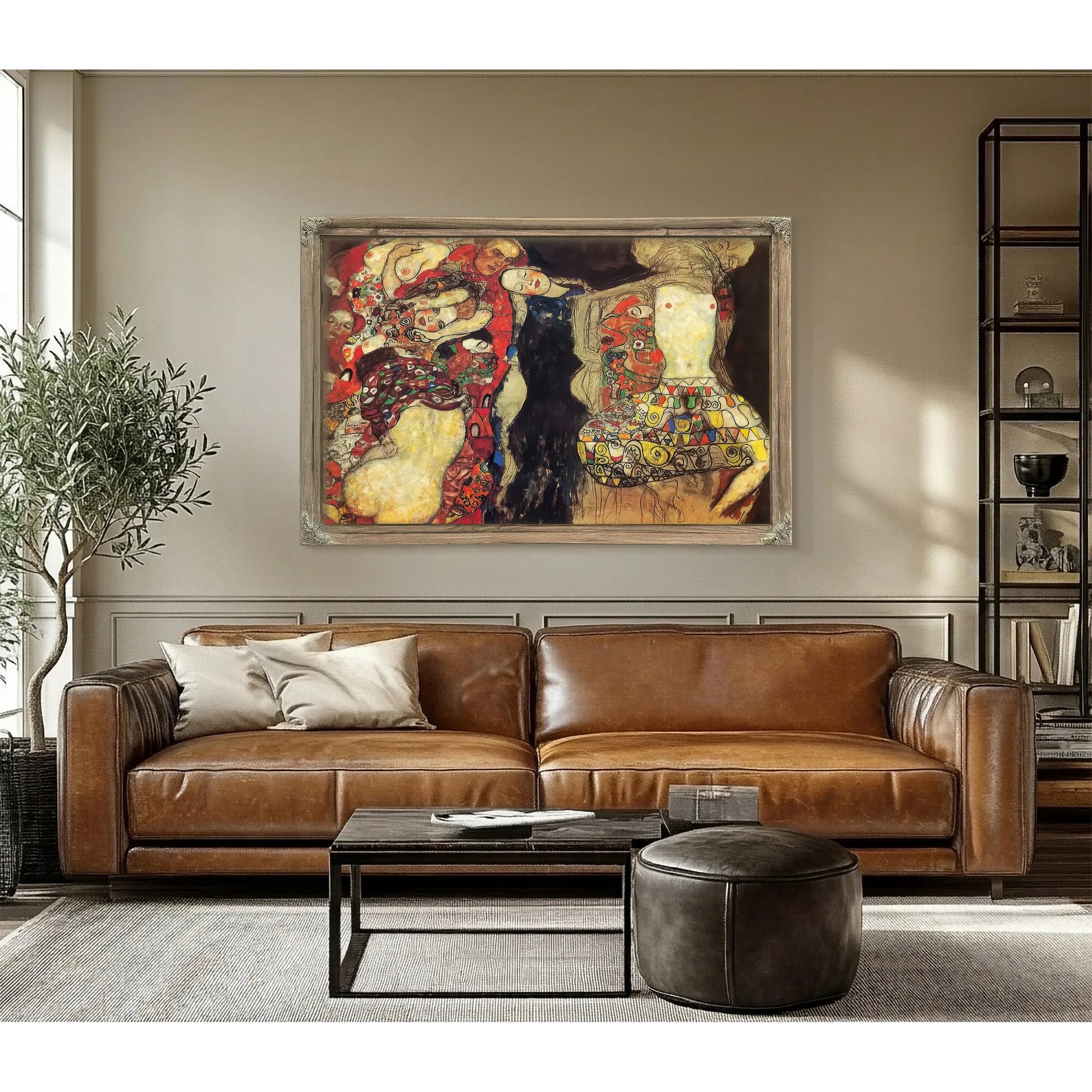 Bride By Gustav Klimt Fine Art Print