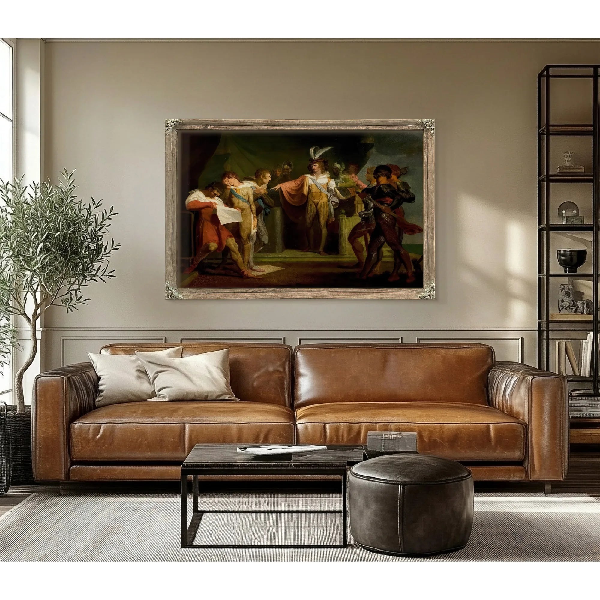 Henry V Discovering The Conspirators By Henry Fuseli Fine Art Print