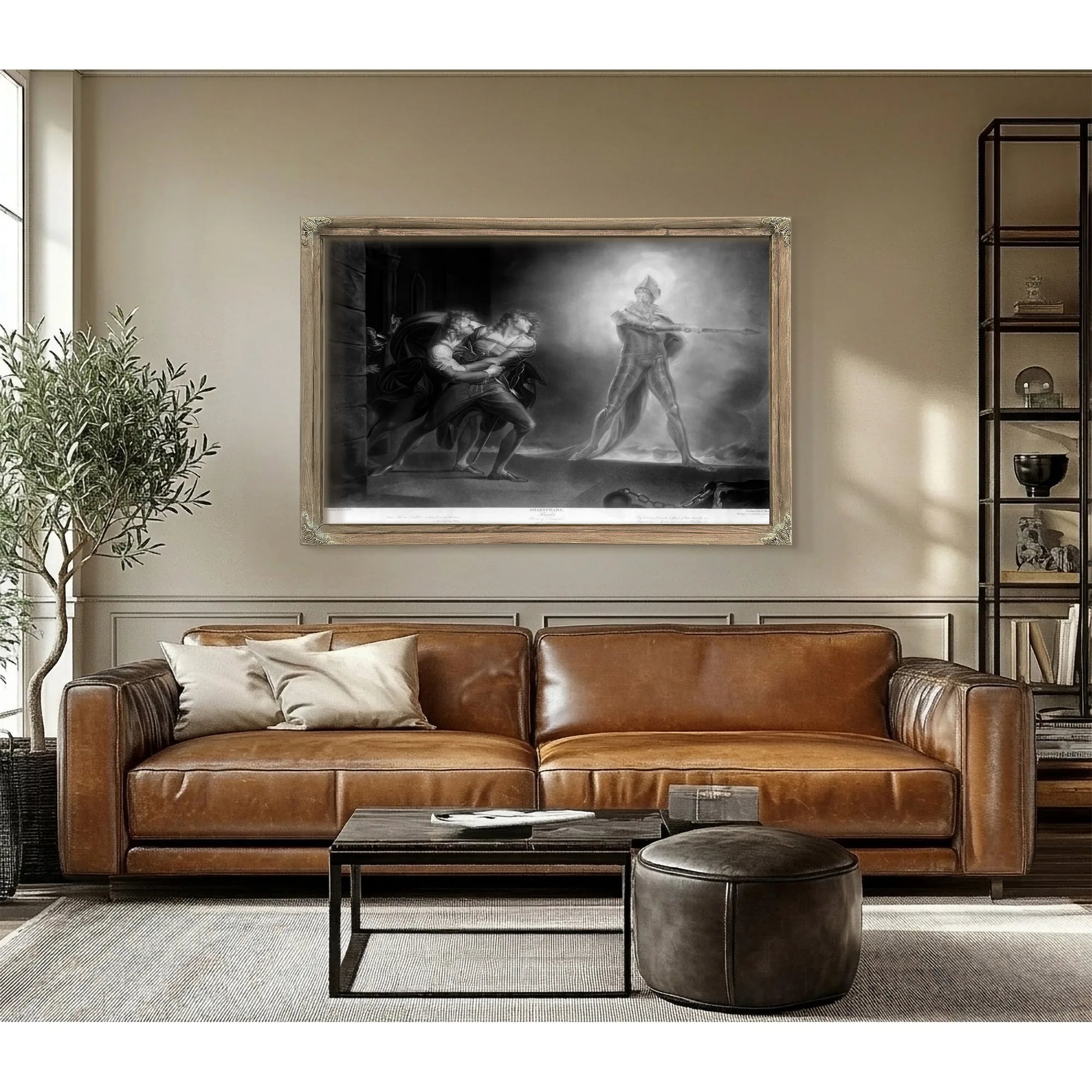 Hamlet, Prince Of Demark Act I Scene Iv By Henry Fuseli Fine Art Print