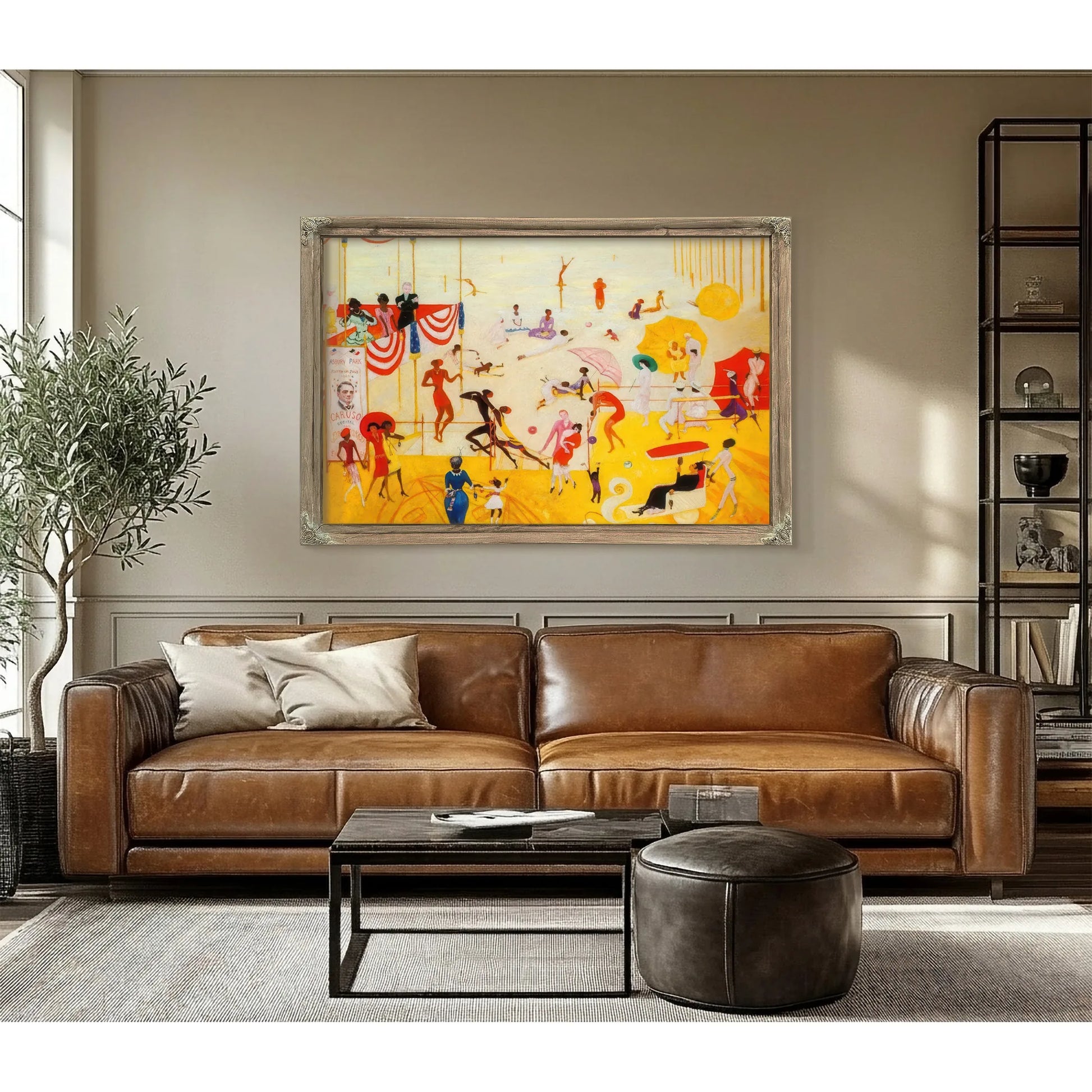 Asbury Park South By Florine Stettheimer Fine Art Print