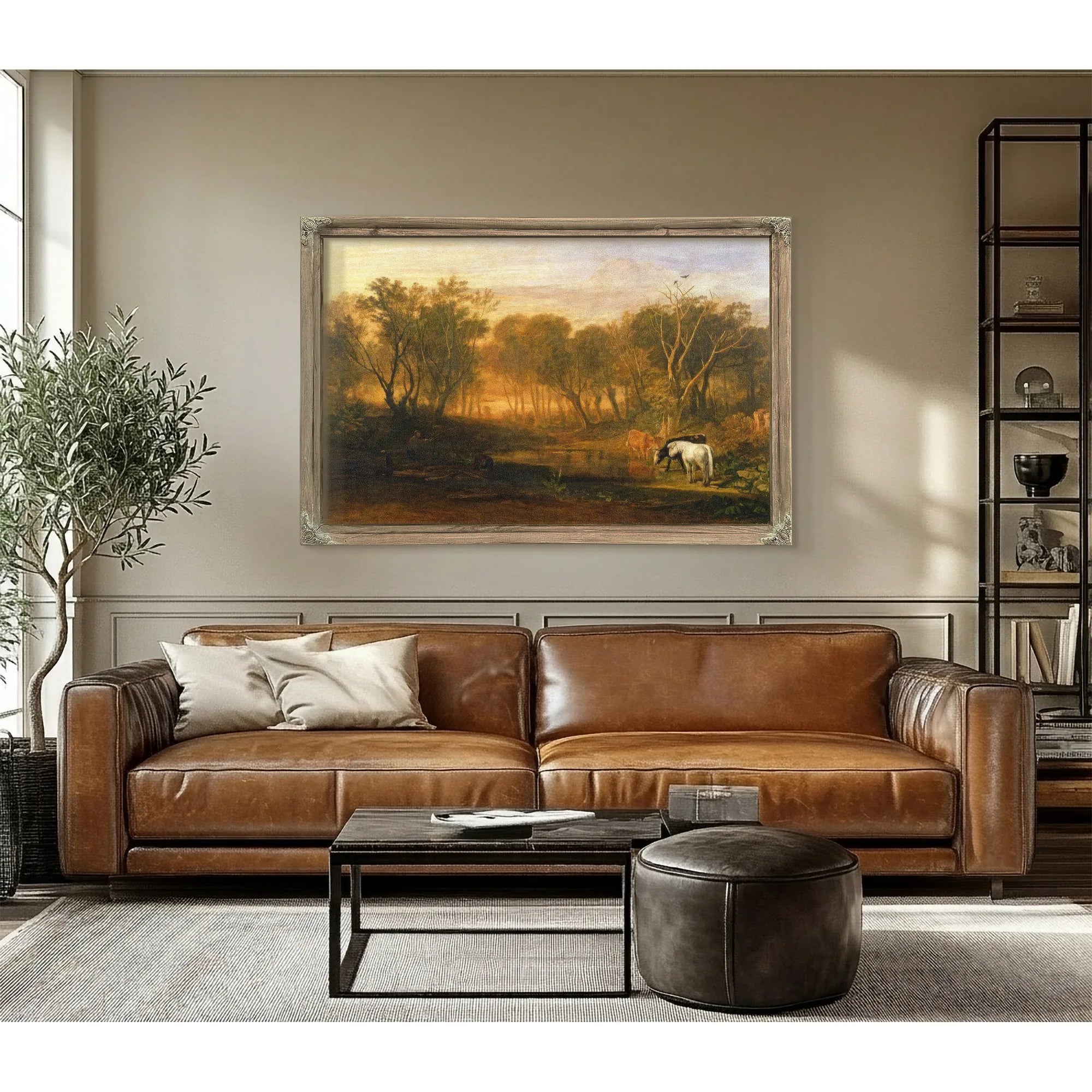 The Forest Of Bere By Joseph Mallord William Turner Fine Art Print
