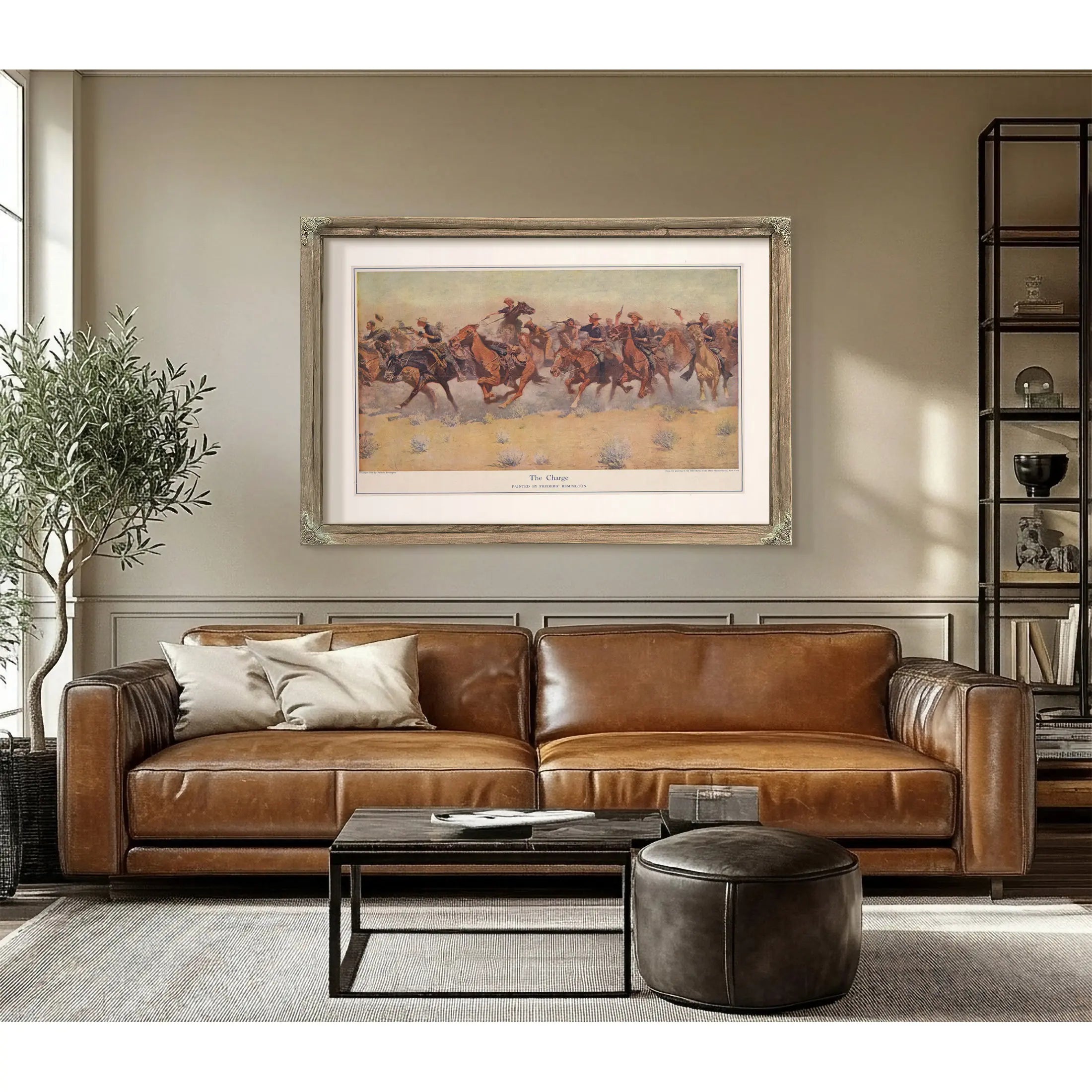 The Charge  by Frederic Remington