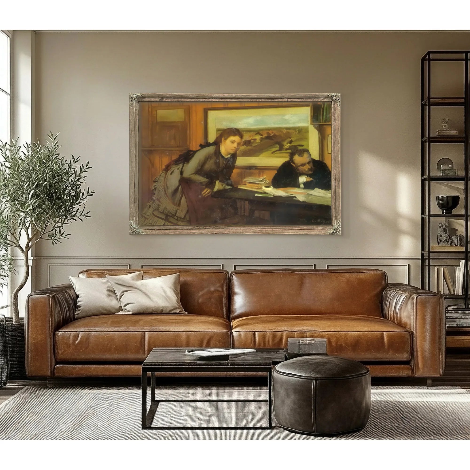 Bad Mood By Edgar Degas Fine Art Print