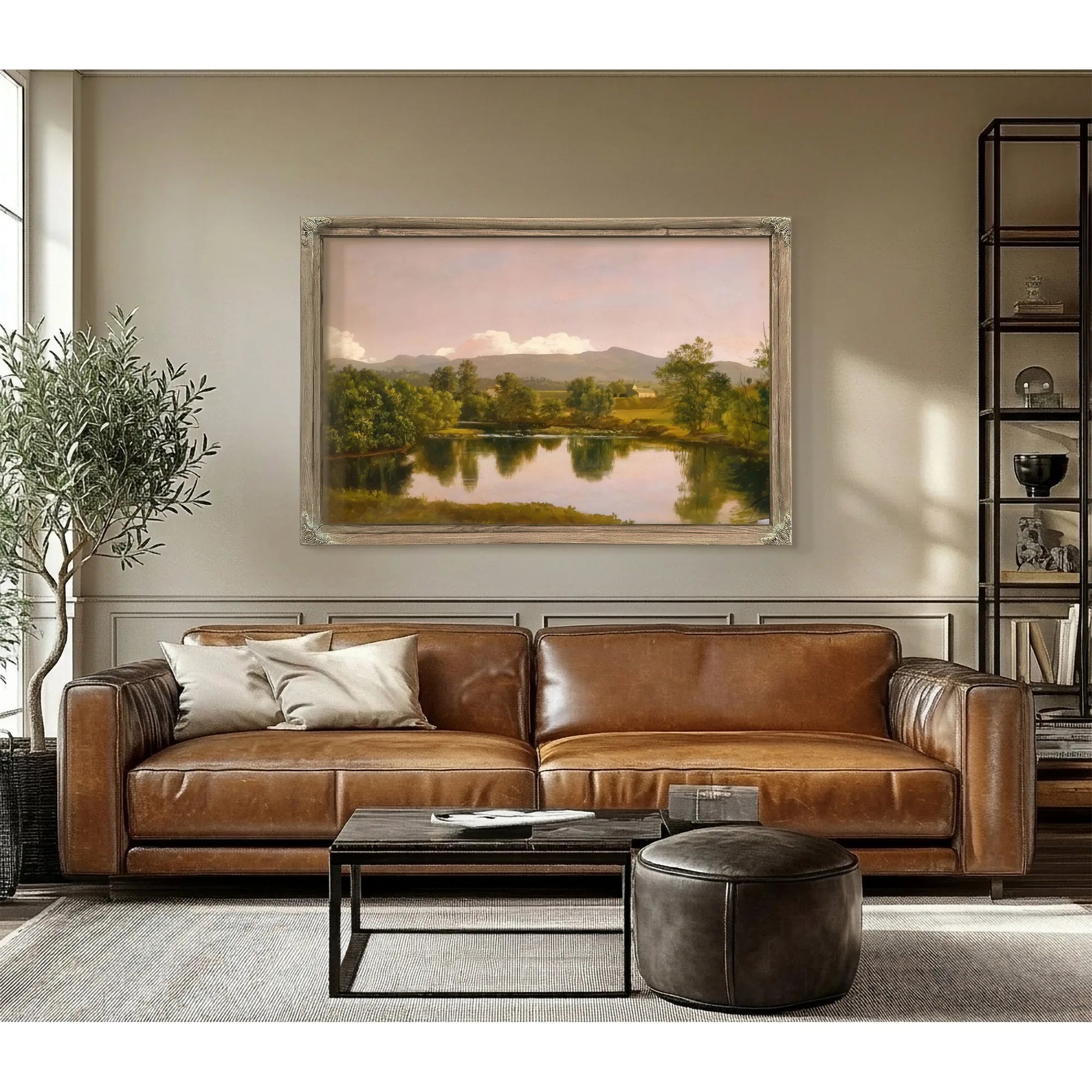 The Catskill Creek By Frederic Edwin Church Fine Art Print